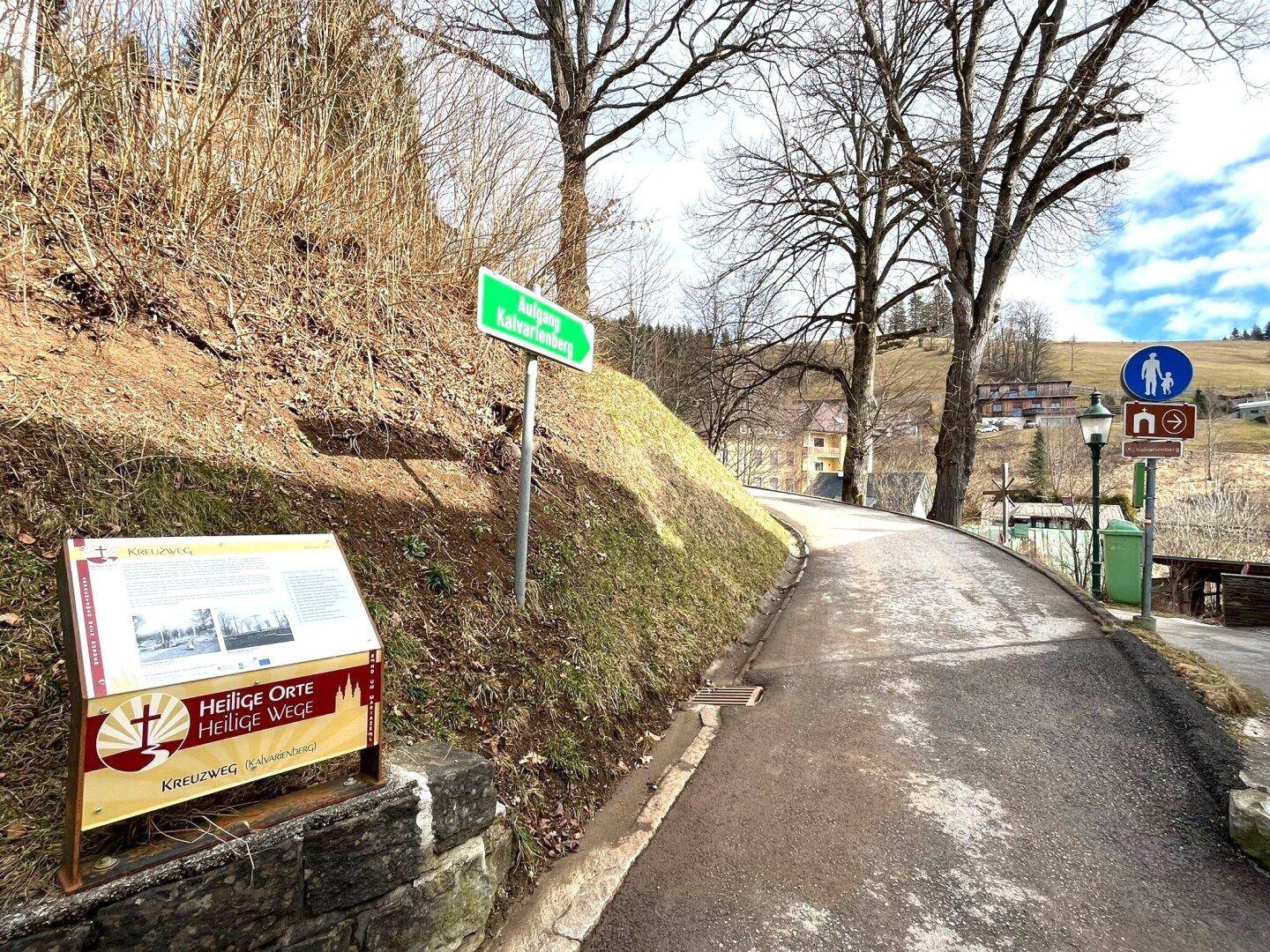 Heiliger Weg zum Kalvarienberg