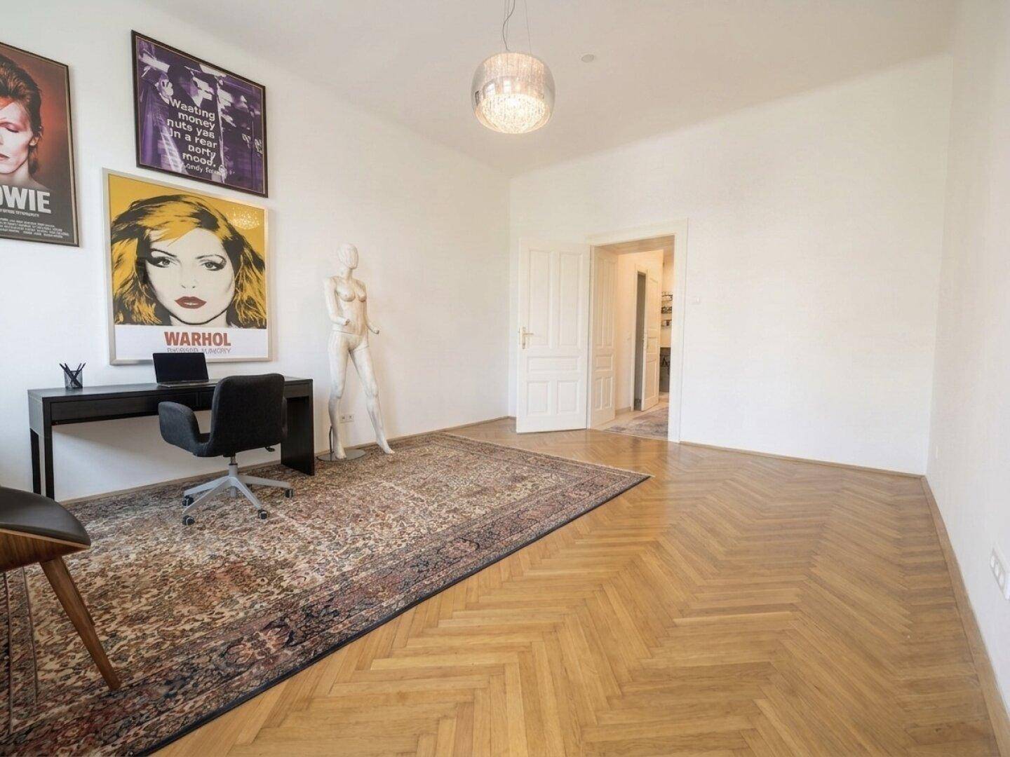 Altbau-Juwel zwischen Schönbrunn &amp; Technischem Museum: Stilvolle Garconniere mit echtem Wiener Charme - Ansicht 4
