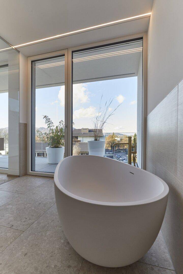 Freistehende Badewanne