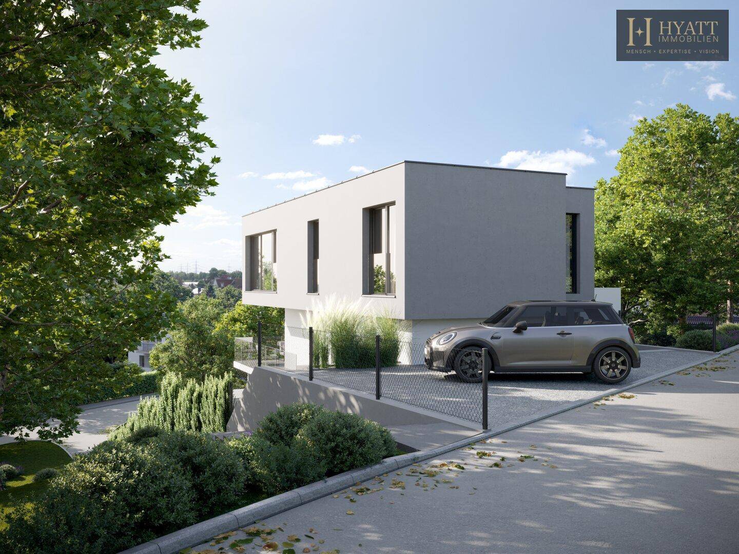 Exklusives Baugrundstück mit bewilligter Luxusvilla in Bestlage von Bad Sauerbrunn - Ansicht 4
