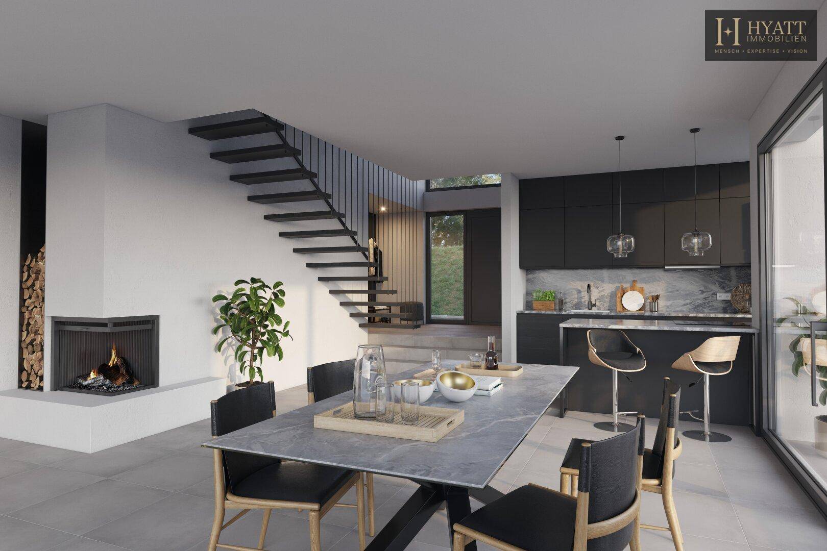 Exklusives Baugrundstück mit bewilligter Luxusvilla in Bestlage von Bad Sauerbrunn - Ansicht 3