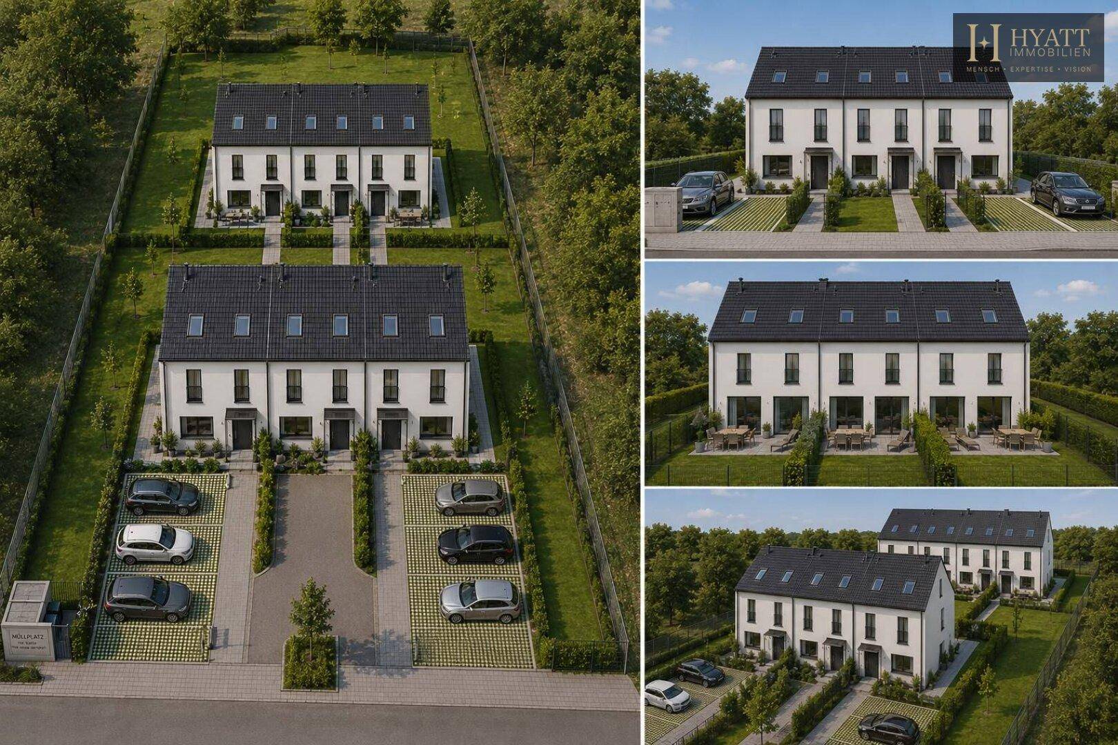 Exklusives Neubau-Reihenhaus mit Eigengarten in Streitdorf – Ihr Zuhause nach Maß – pohled 2