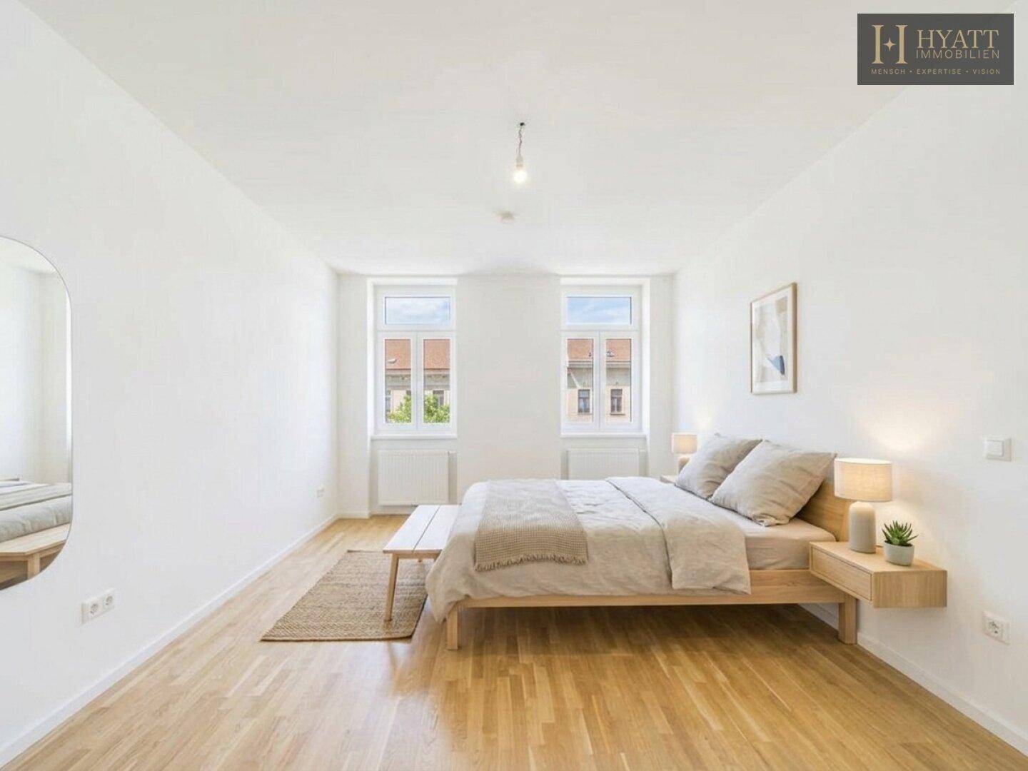 Heller 3-Zimmer-Erstbezug mit moderner Ausstattung – direkt an der U1 - Ansicht 3