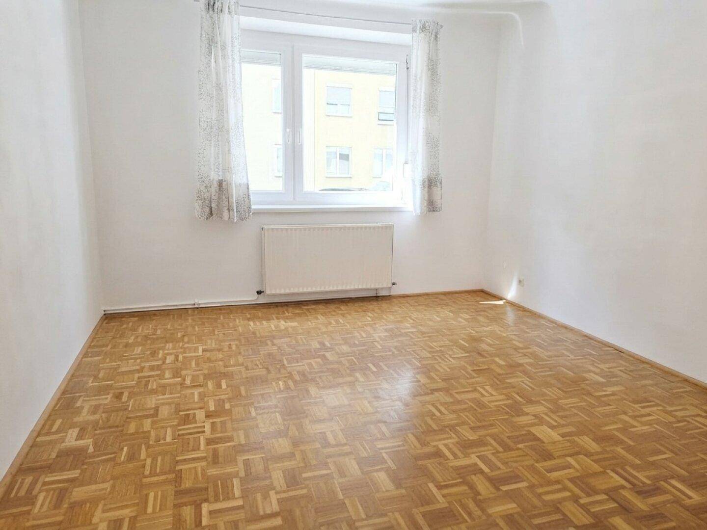 Blick durch den Schlafraum