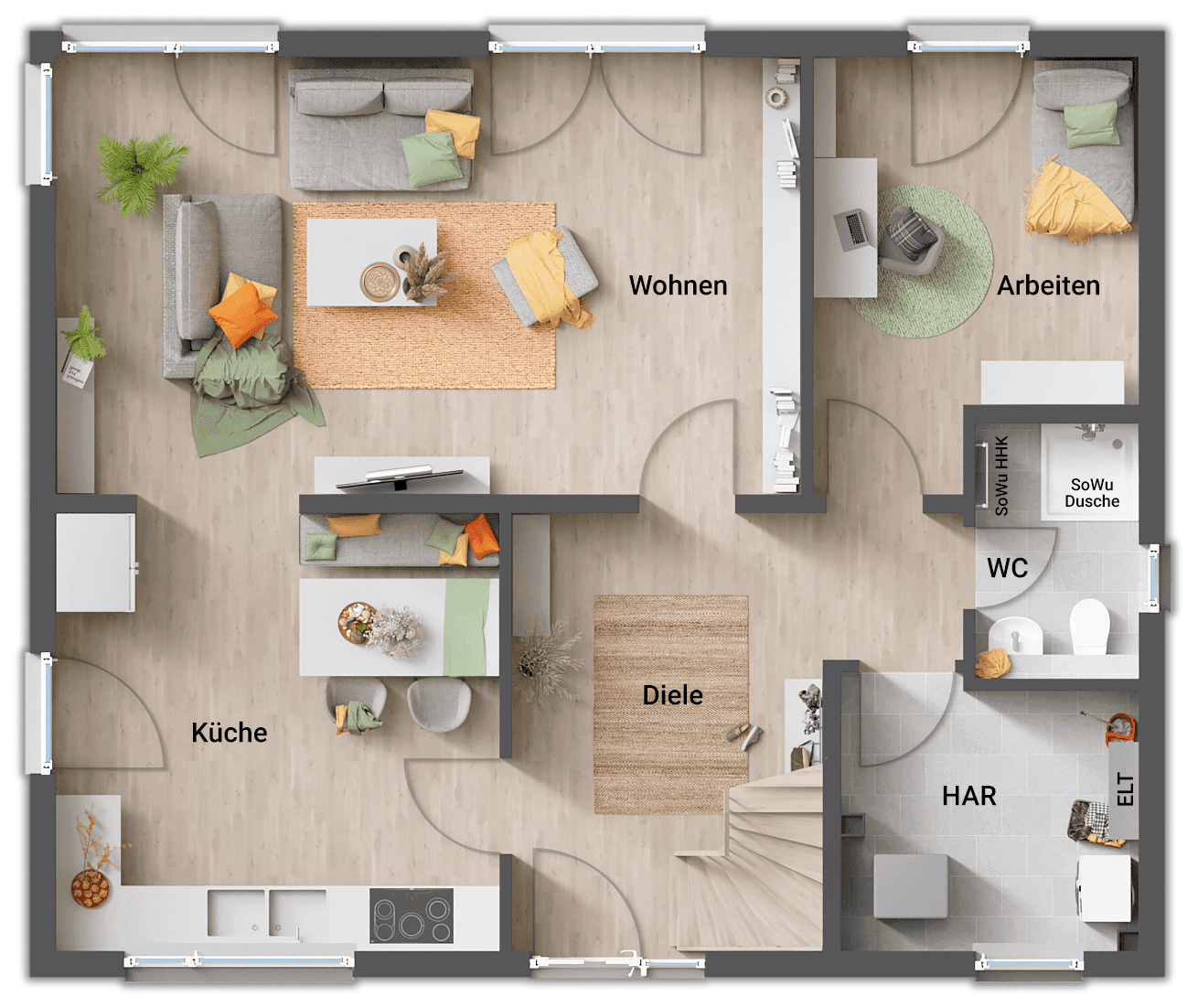 Vielleicht das passende Haus für Ihr Grundstück? - Ansicht 6