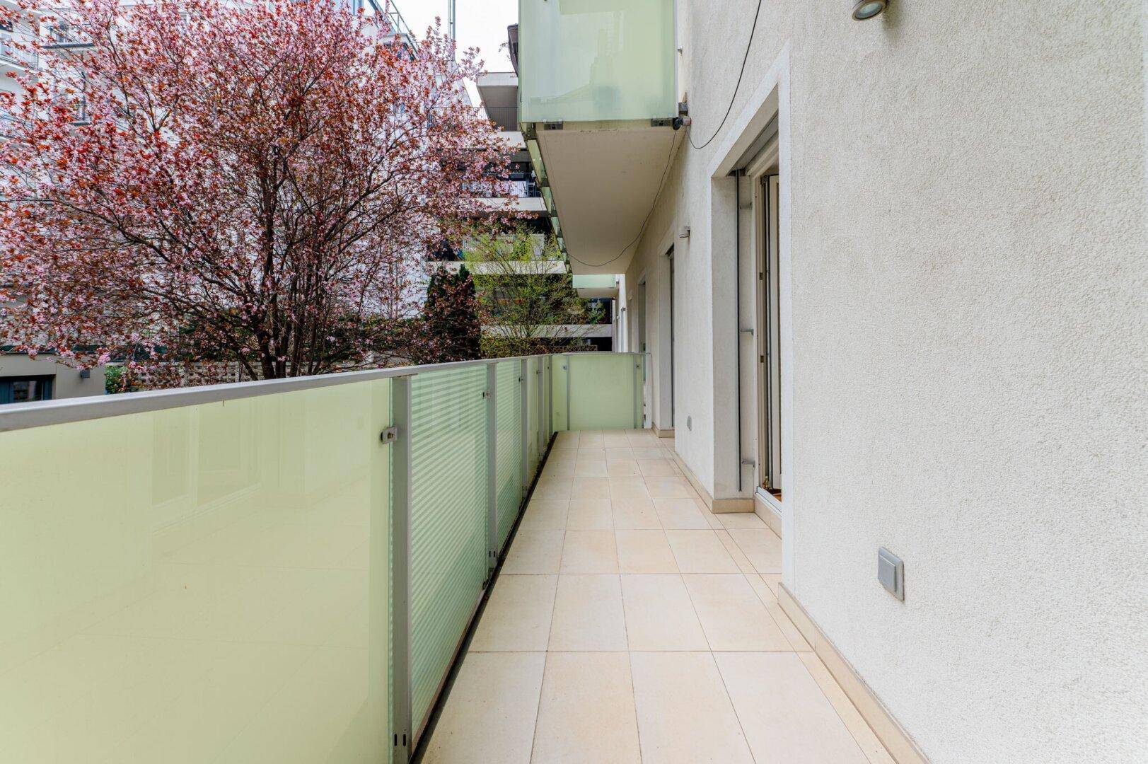 Balkon Innenhof