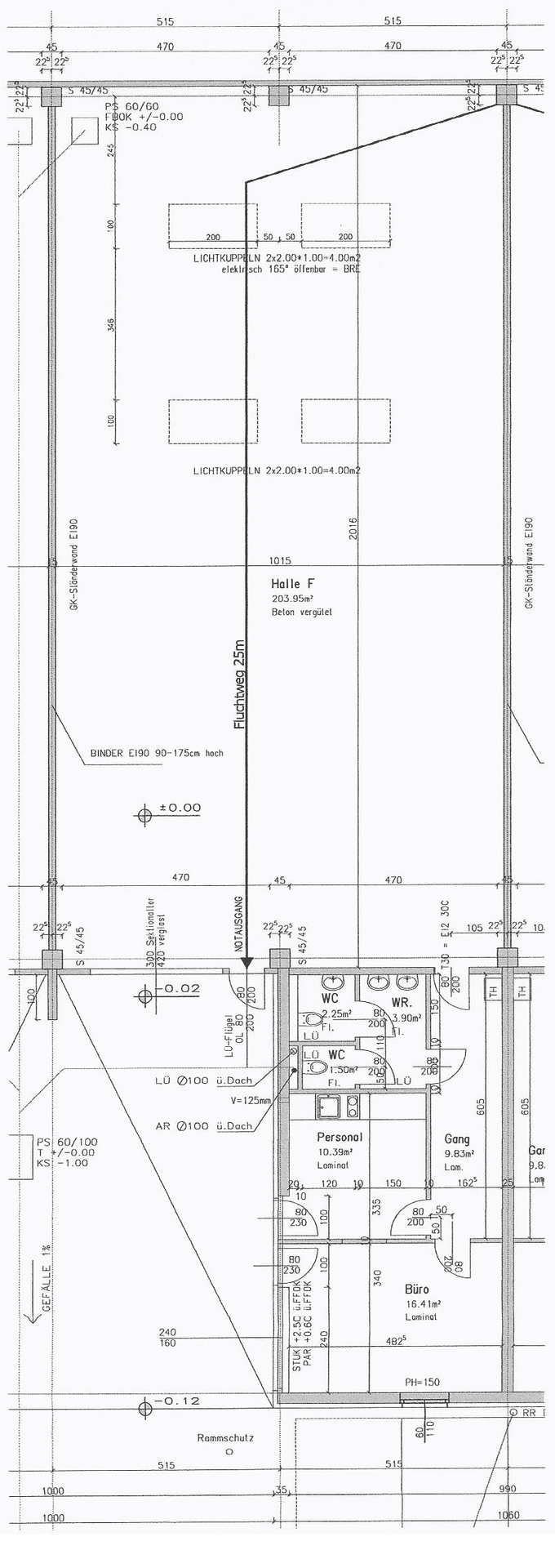 Gewerbehalle inkl. Büro in Ebreichsdorf ab 01.04.2026 verfügbar - Ansicht 2