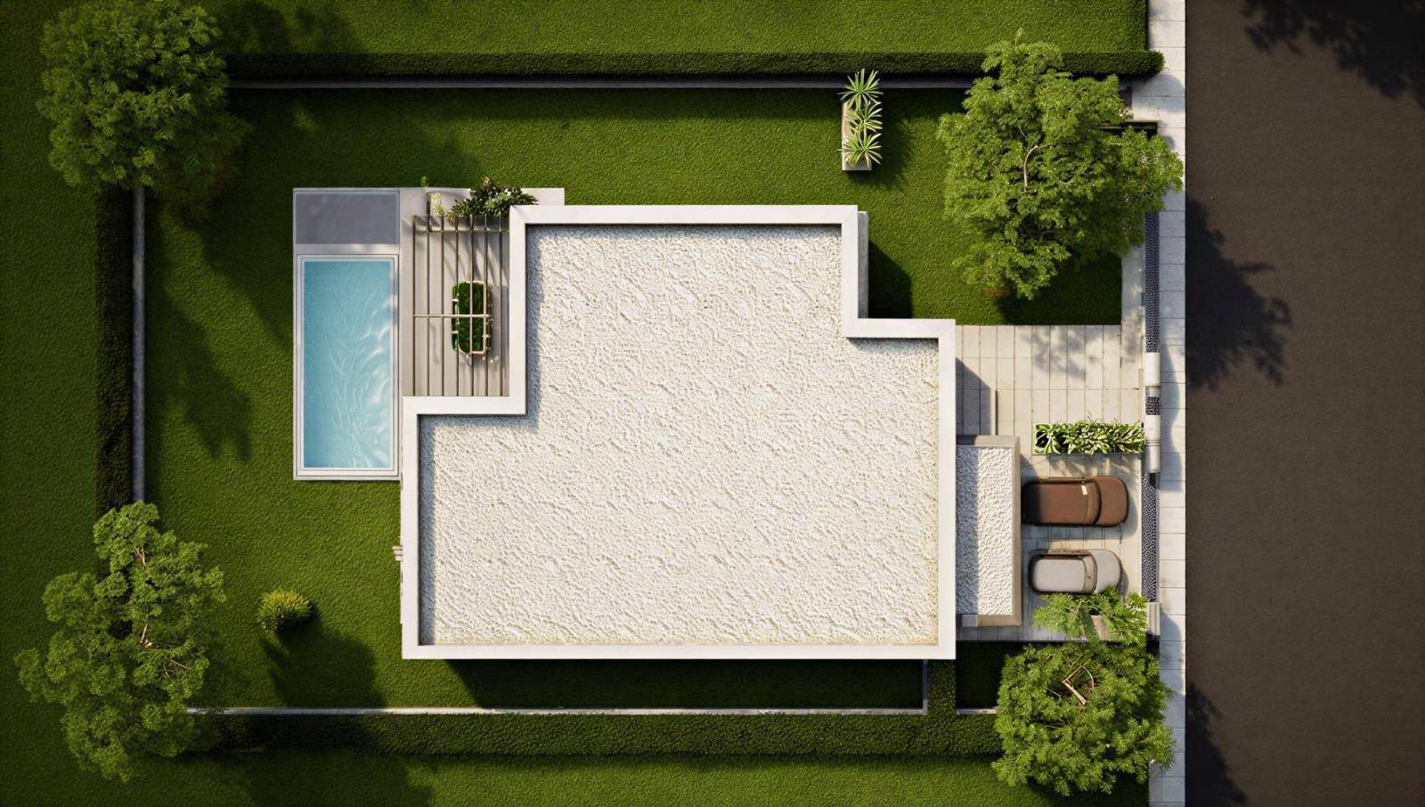 Moderner Design-Bungalow in nachhaltiger Massivholzbauweise – Exklusives Wohnen auf einer Ebene mit 203 m² Nutzfläche - Mehr