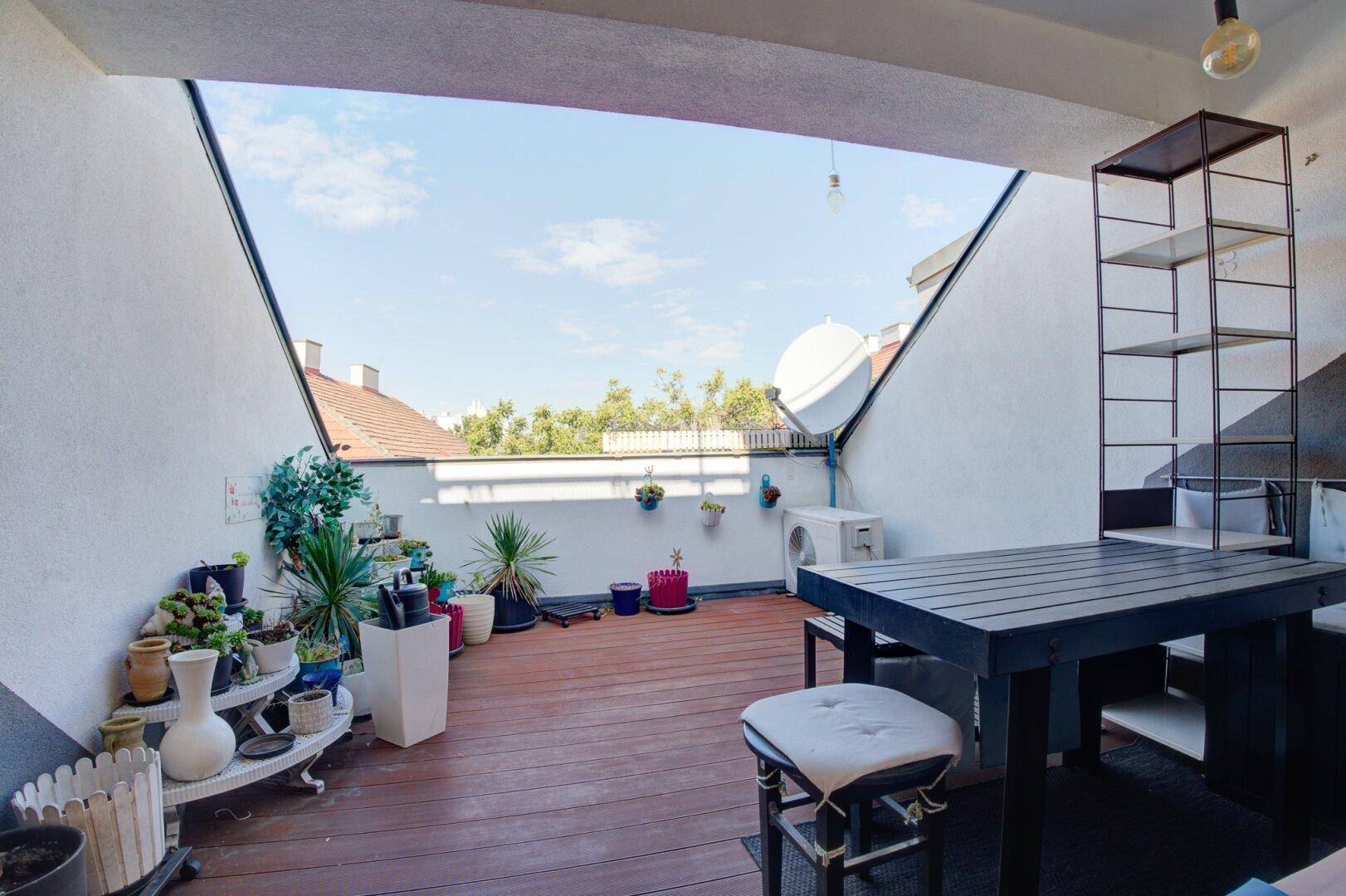 Loggia + Terrasse