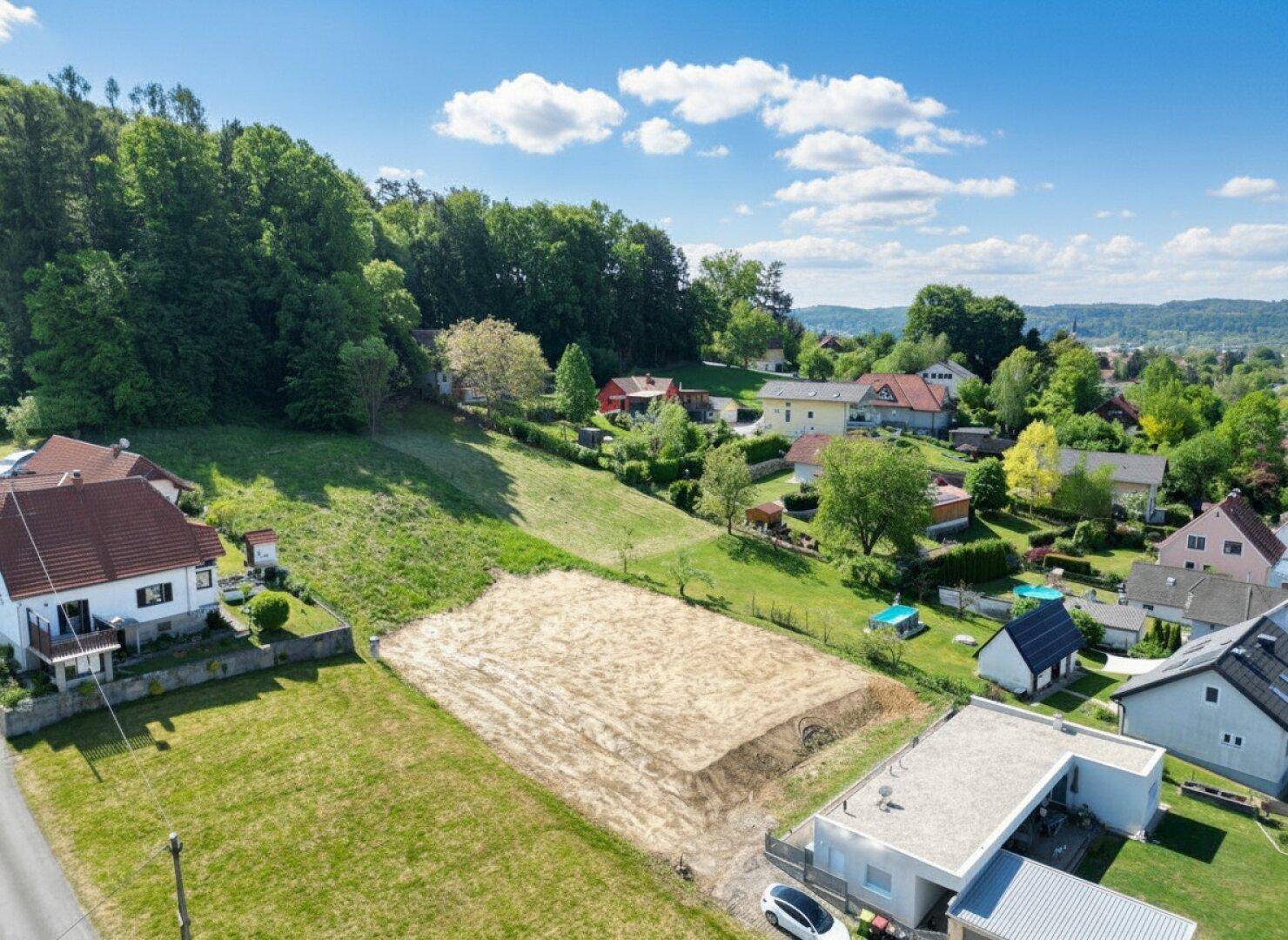 Ihr Baugrund mit 756 m² in Toplage von Gleisdorf – Sonnig und erweiterbar bis 2.500 m²! - Ansicht 3