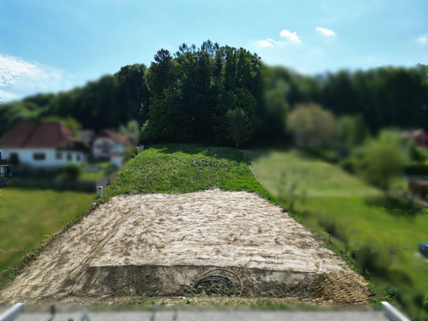 Gesamtgrundstück_Blick in Richtung Südost