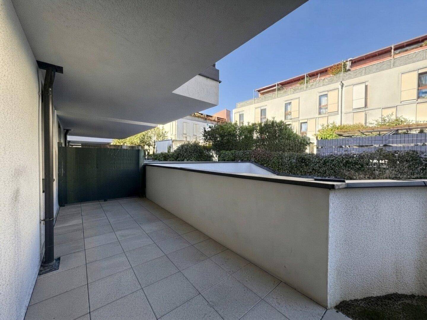 Außenbereich der Wohnung