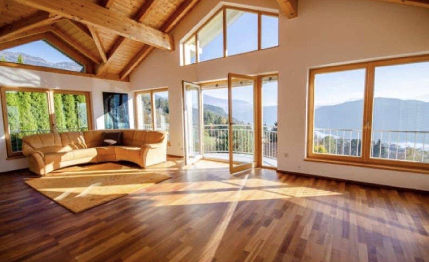 Panorama-Residenz über dem Millstätter See: Luxus, Ruhe &amp; Architektur auf höchstem Niveau - Ansicht 5