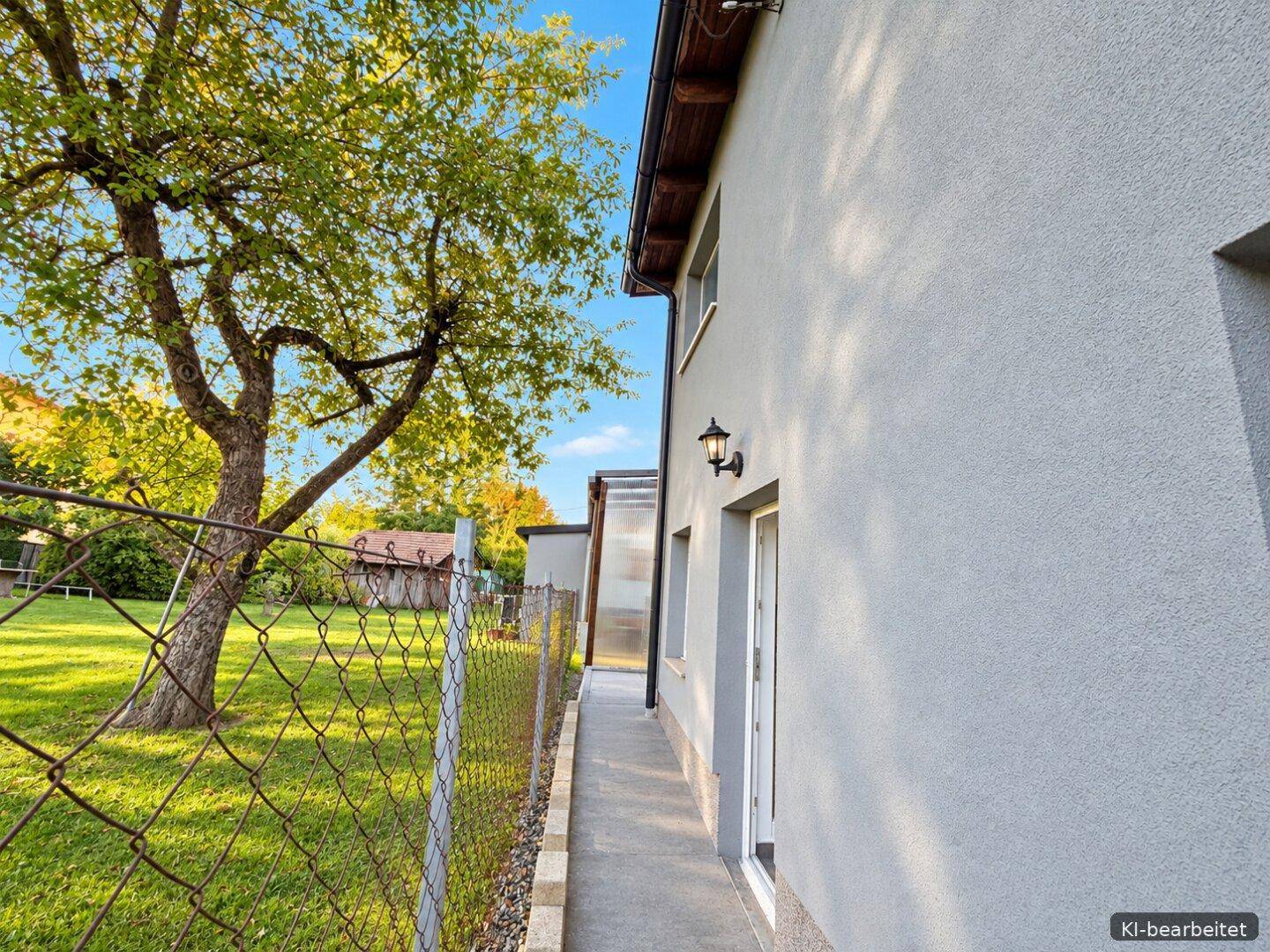 Rückseite Haus