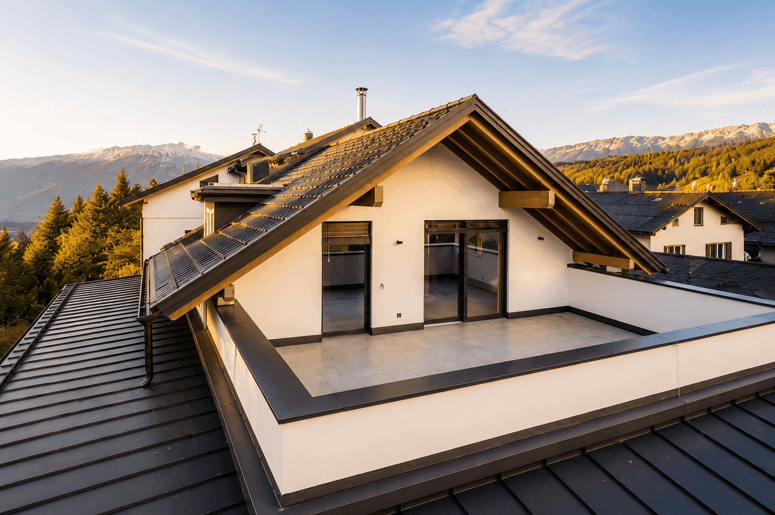 Seeblick / Provisionsfrei- Luxus-Penthouse mit elegantem Wohnstil in Seeboden-direkt vom Bauträger – pohled 3