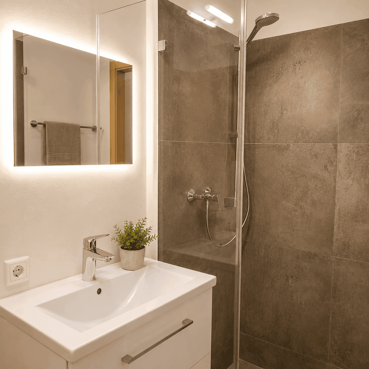 "Freizeitwohnsitz! Modern renovierte Studio-Wohnung mit Balkon, Bergblick, Garage in Kirchberg in Tirol" - Ansicht 6