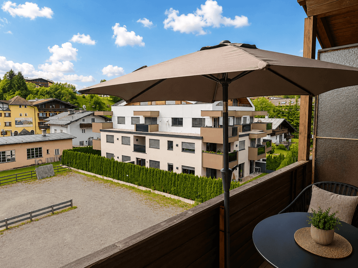 "Freizeitwohnsitz! Modern renovierte Studio-Wohnung mit Balkon, Bergblick, Garage in Kirchberg in Tirol" - Ansicht 4