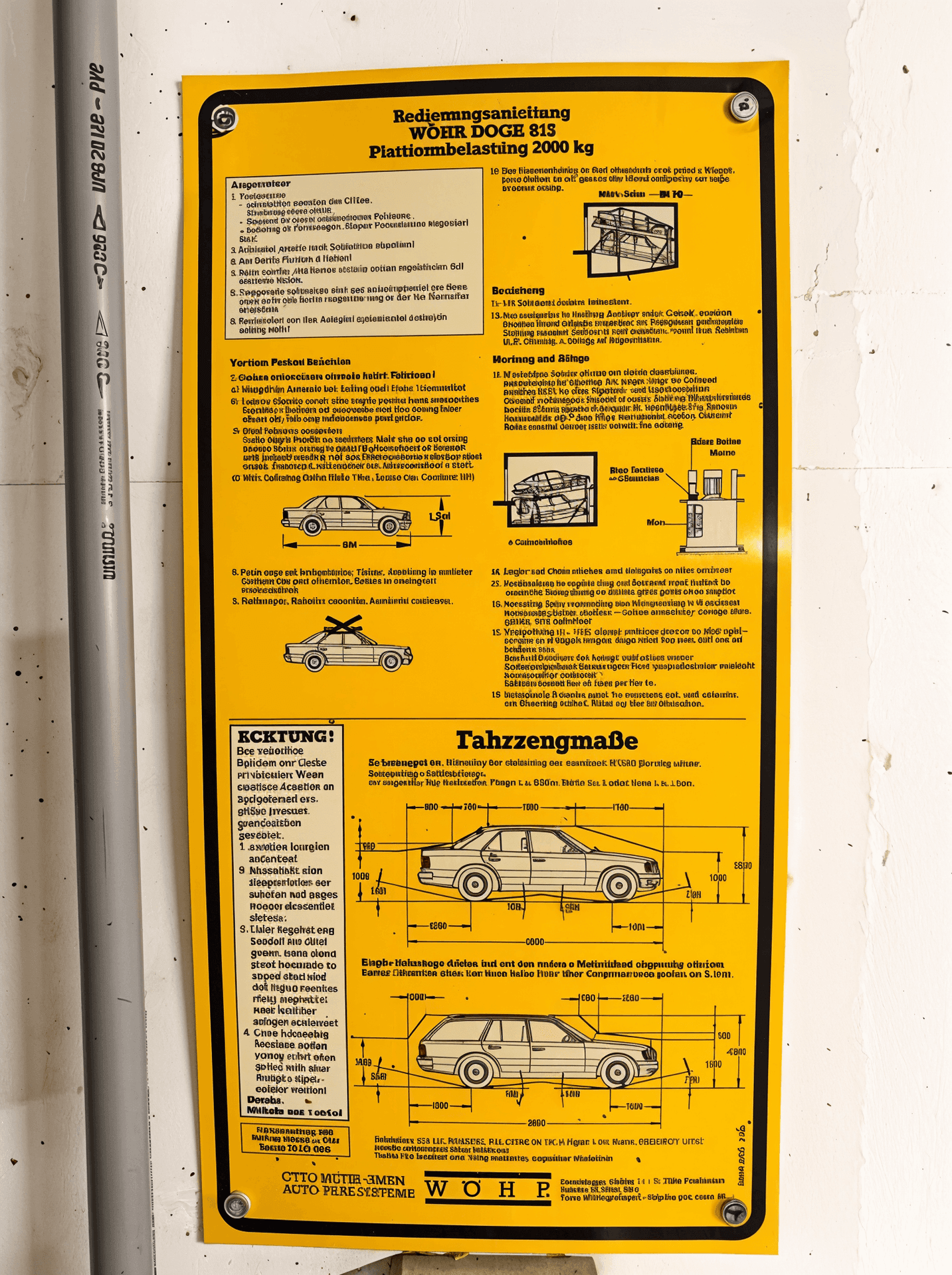 Beschreibung Fahrzeuggro¨ße