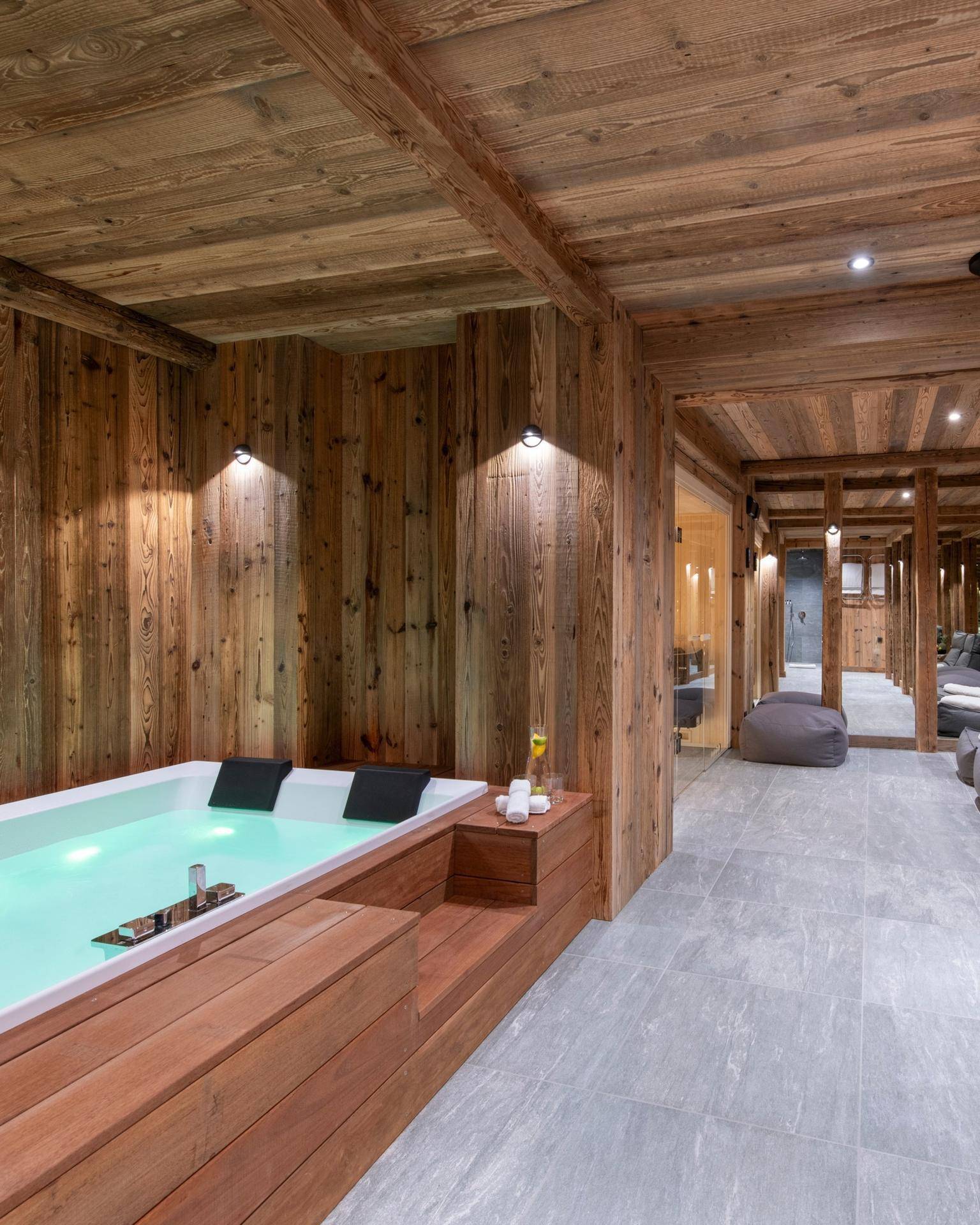 Luxus-Chalet in den Salzburger Alpen mit privater spa - Mehr