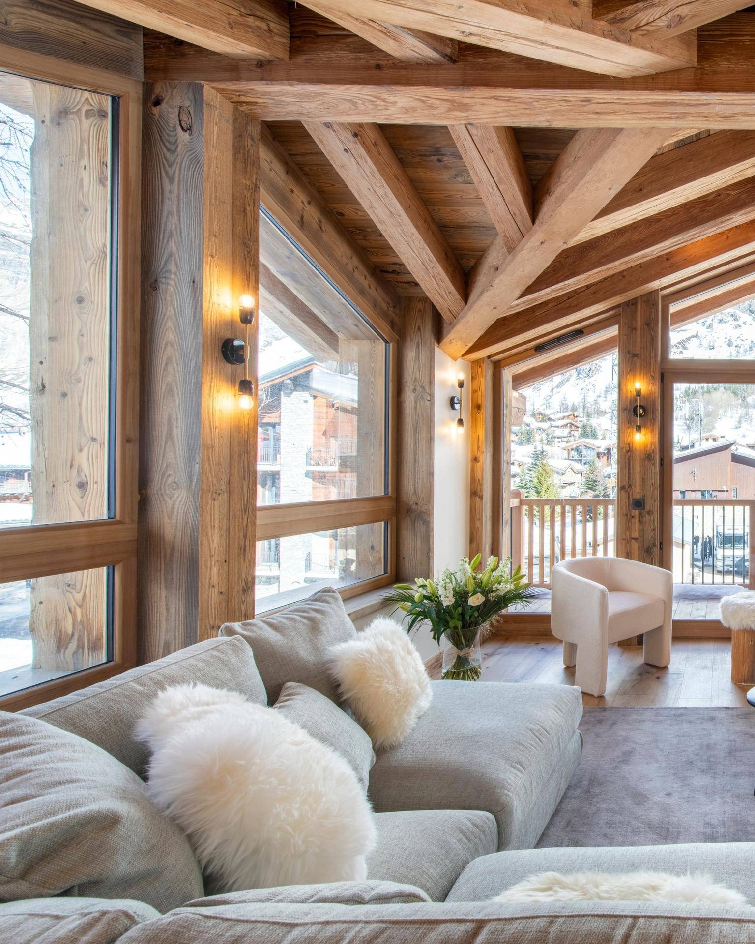 Luxus-Chalet in den Salzburger Alpen mit privater spa - Ansicht 2