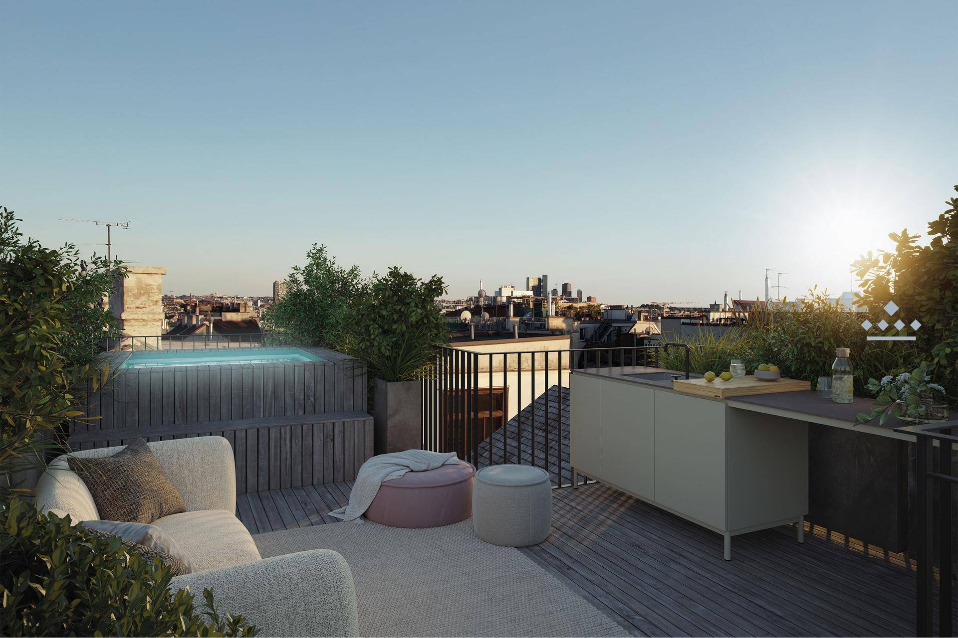 Altbau Chic auf zwei Etagen über den Dächern von Mariahilf - Ansicht 2