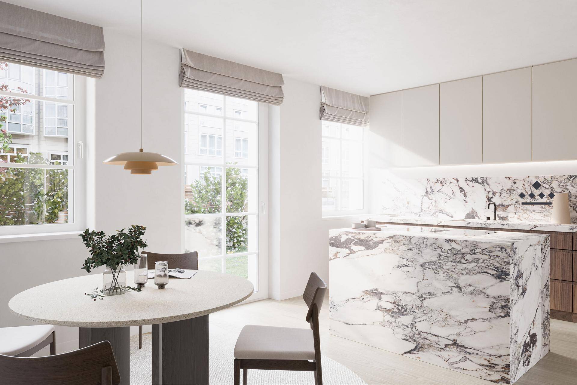 Maisonette-Apartment mit großzügiger Terrasse und eigenem Garten - Widok 6