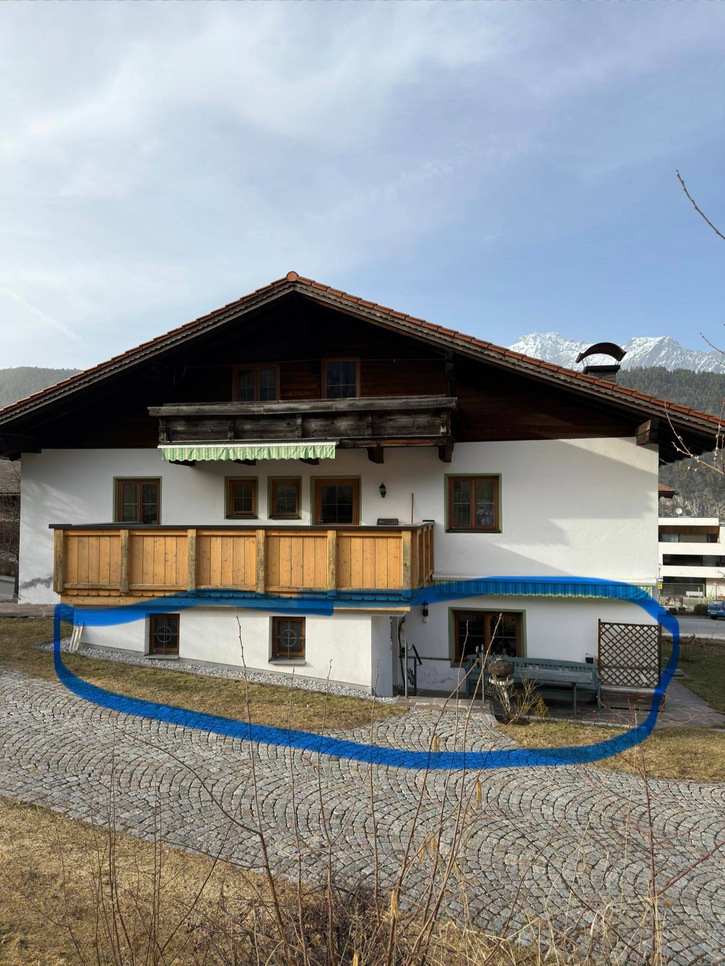 Möblierte Souterrain-/ Erdgeschoss-Wohnung mit Zirbenstube &amp; Kachelofen in Rietz - Widok 5