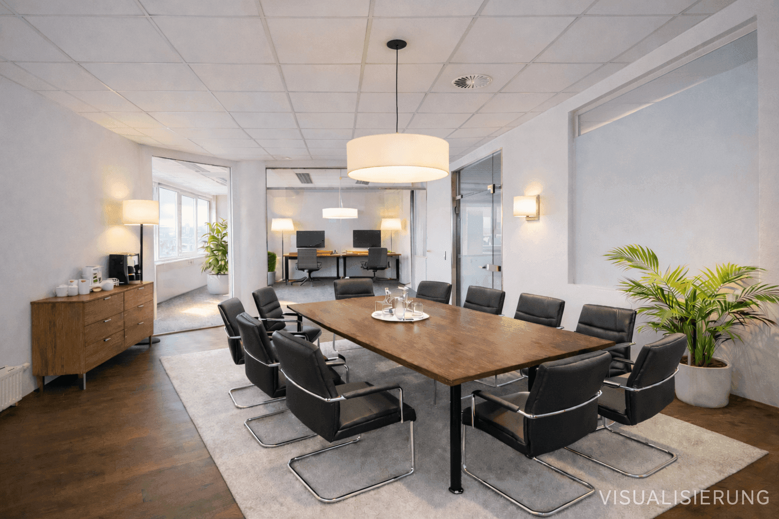 Repräsentatives Büro mit Aussicht - 128 m², modern &amp; kurzfristig beziehbar - Ansicht 4
