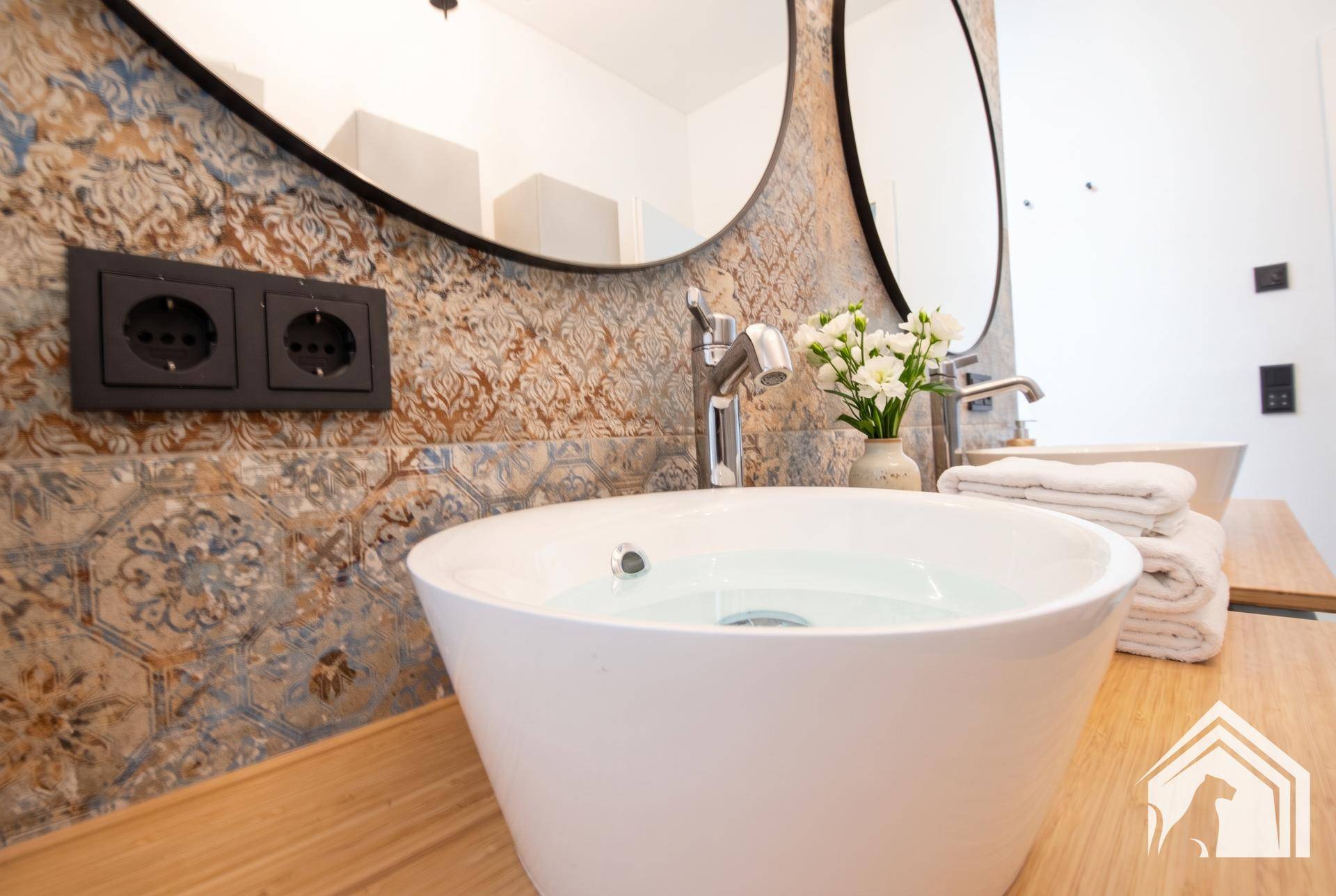 Badezimmer Waschbereich