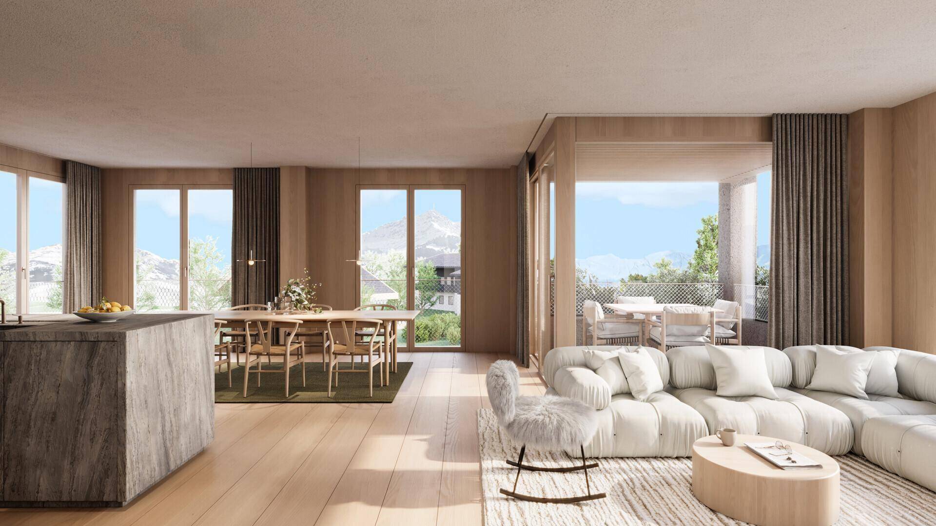 INT - Wohnung ohne Abhangdecke Sn