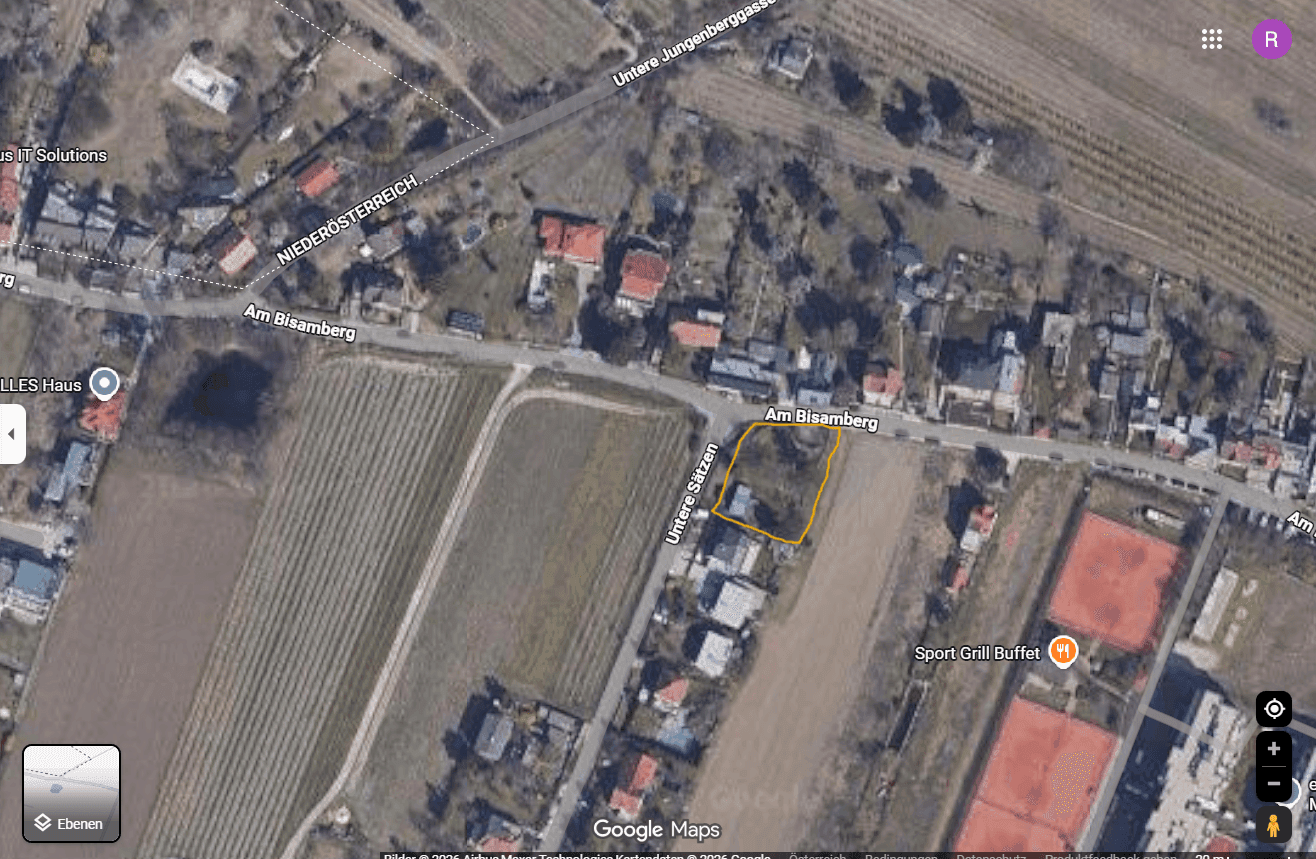 Rarität am Bisamberg: Repräsentativer Baugrund mit unverbaubarem Fernblick in Bestlage - Veduta 2