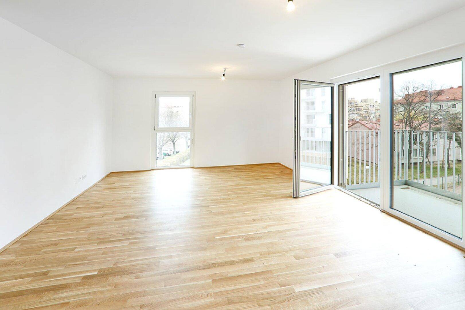 2-Zimmer-Wohnung mit Terrasse, 49 m², Landstraße, Landstraße