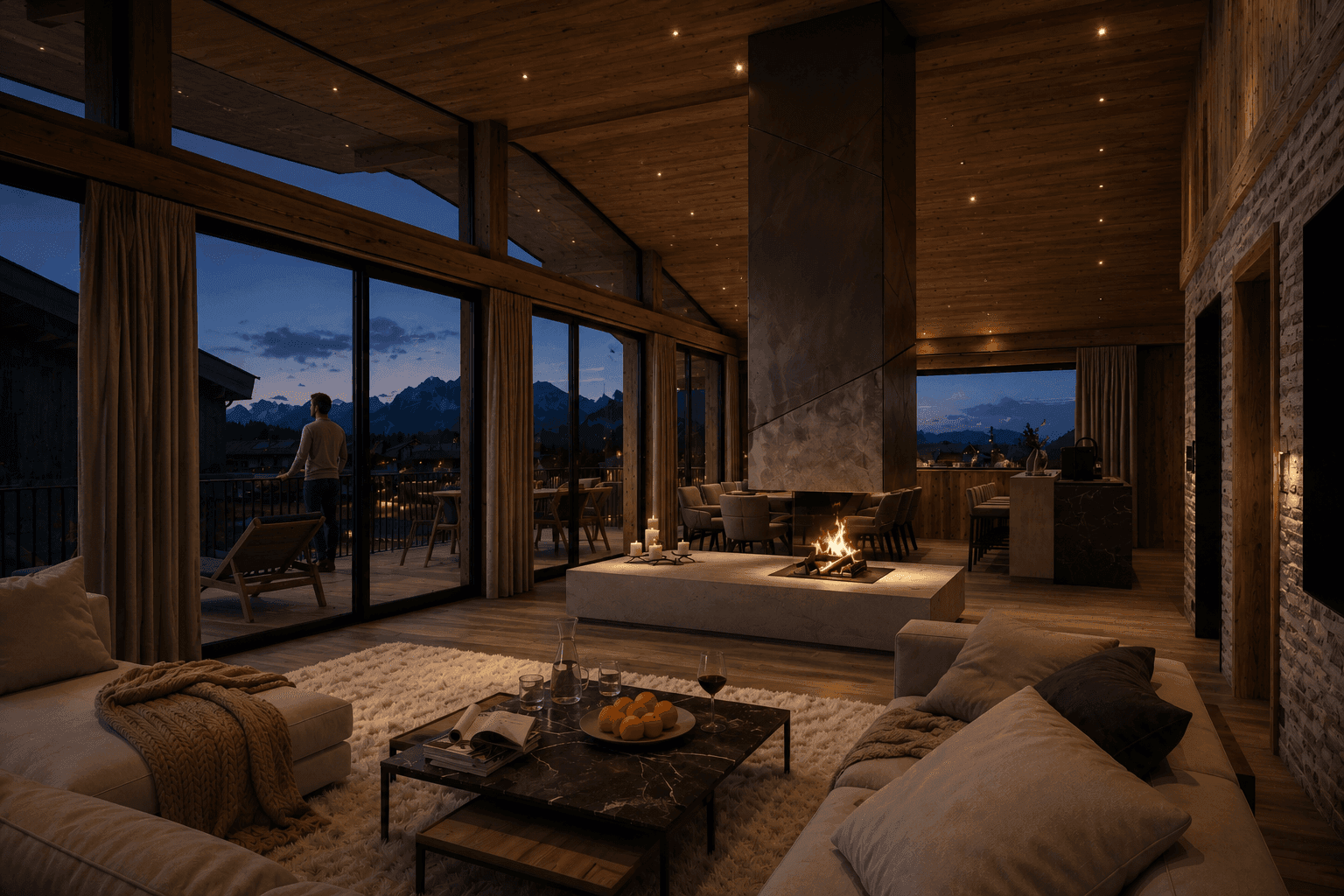 Alpine Eleganz mit Pool und Kaiserpanorama - Ansicht 3