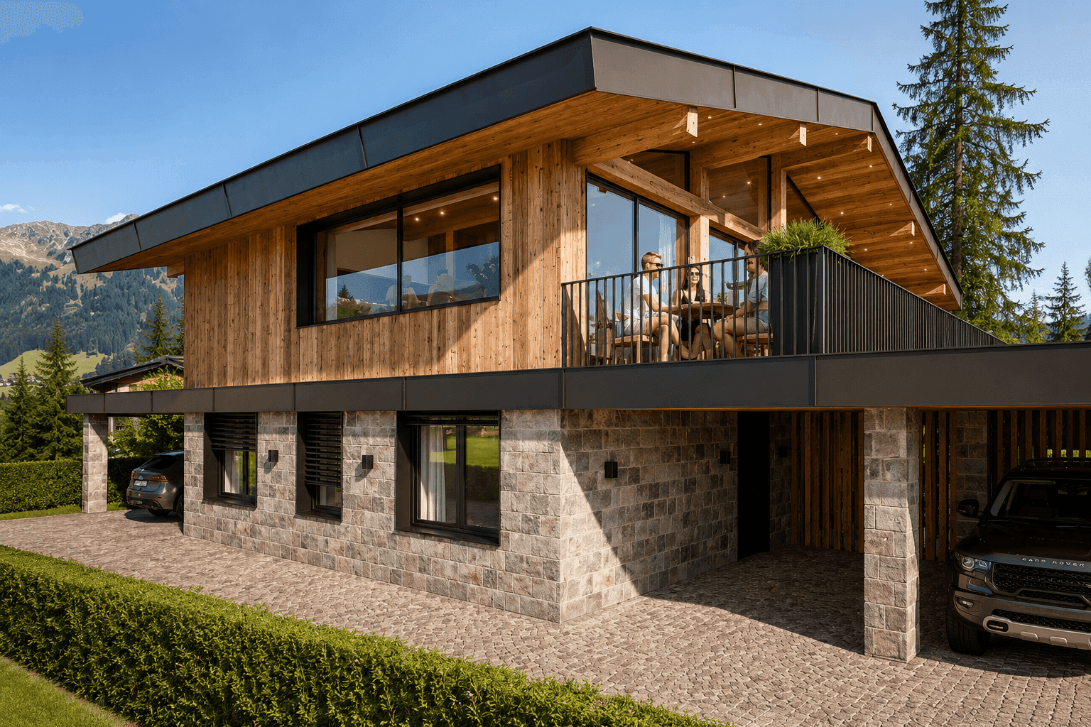 Alpine Eleganz mit Pool und Kaiserpanorama - Mehr