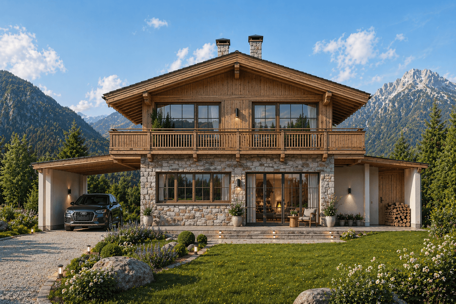 Haus Visualisierung