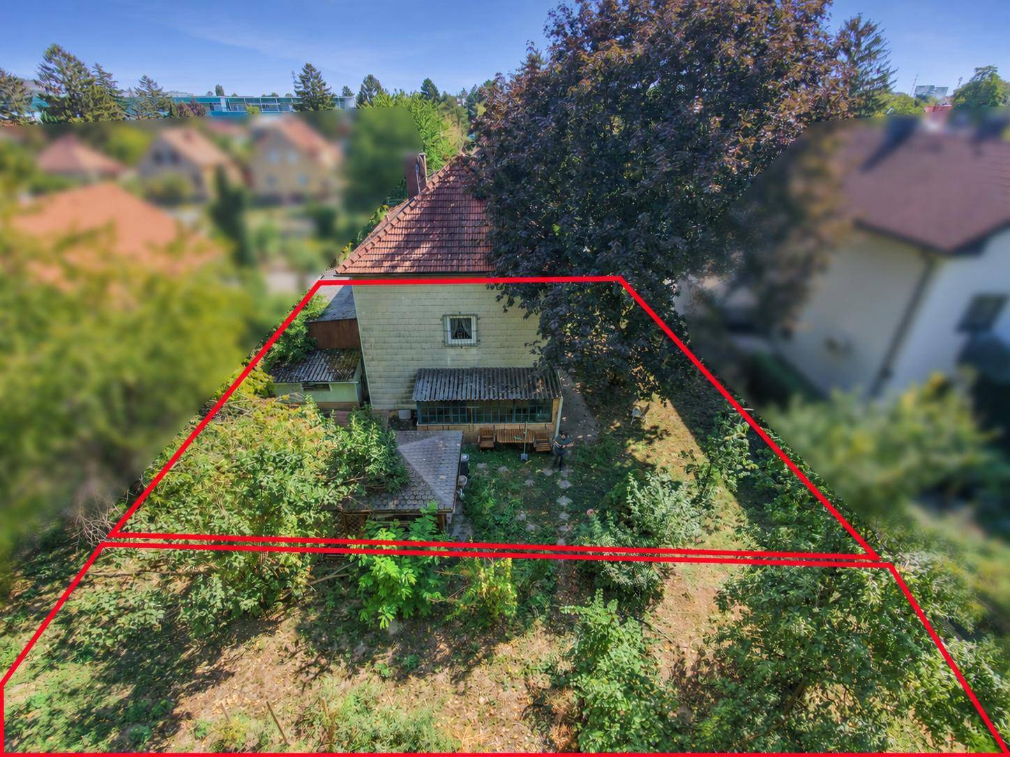 NEU: Jetzt 921 m² inklusive hinterem Grundstück – mit Altbestand - Ansicht 3