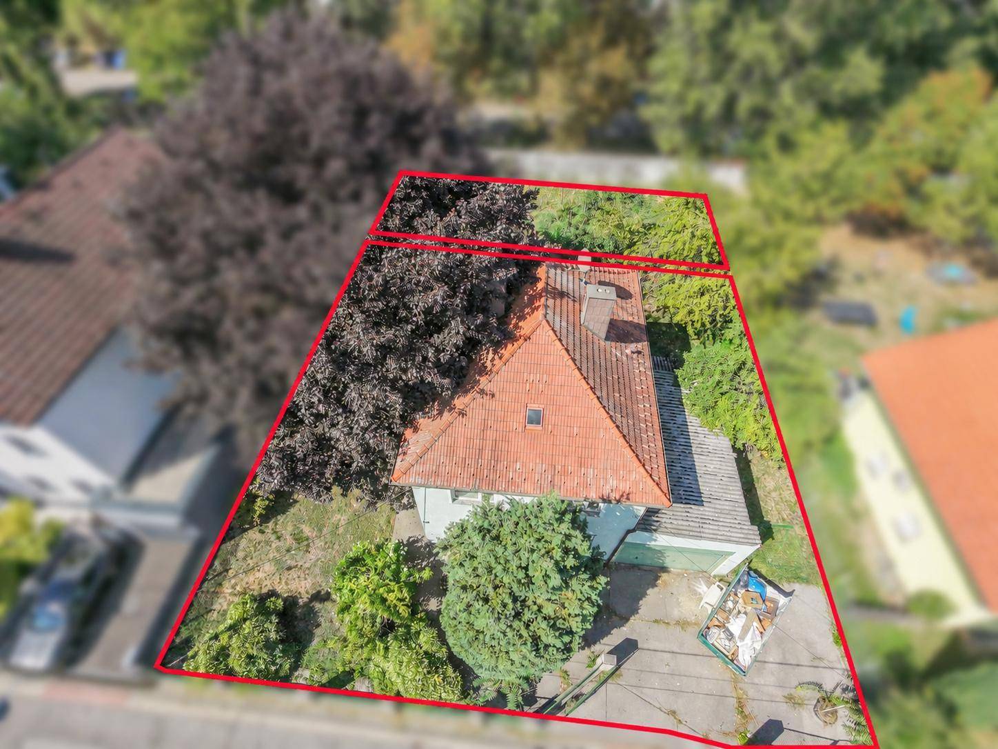 NEU: Jetzt 921 m² inklusive hinterem Grundstück – mit Altbestand - Ansicht 4