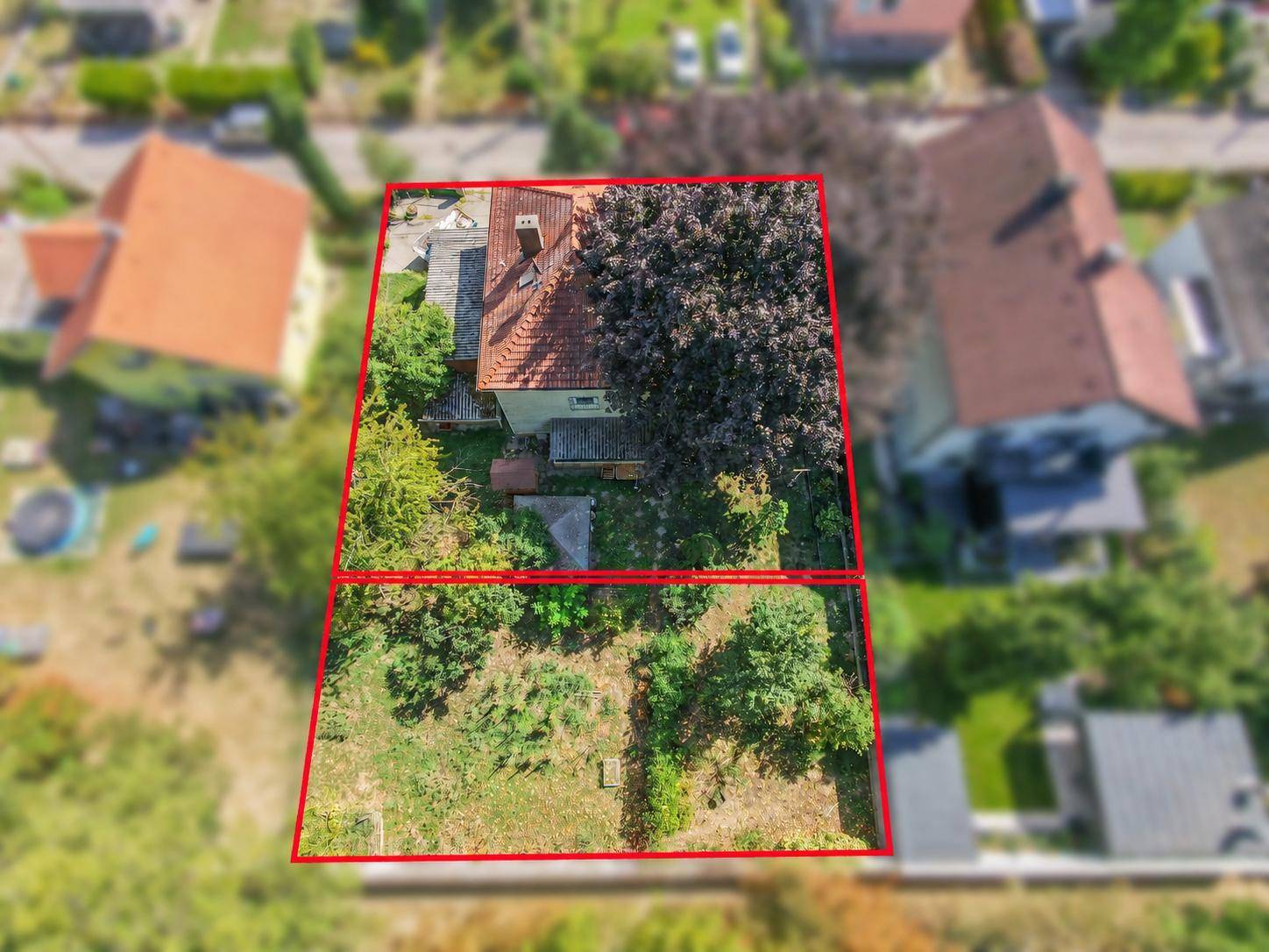 NEU: Jetzt 921 m² inklusive hinterem Grundstück – mit Altbestand