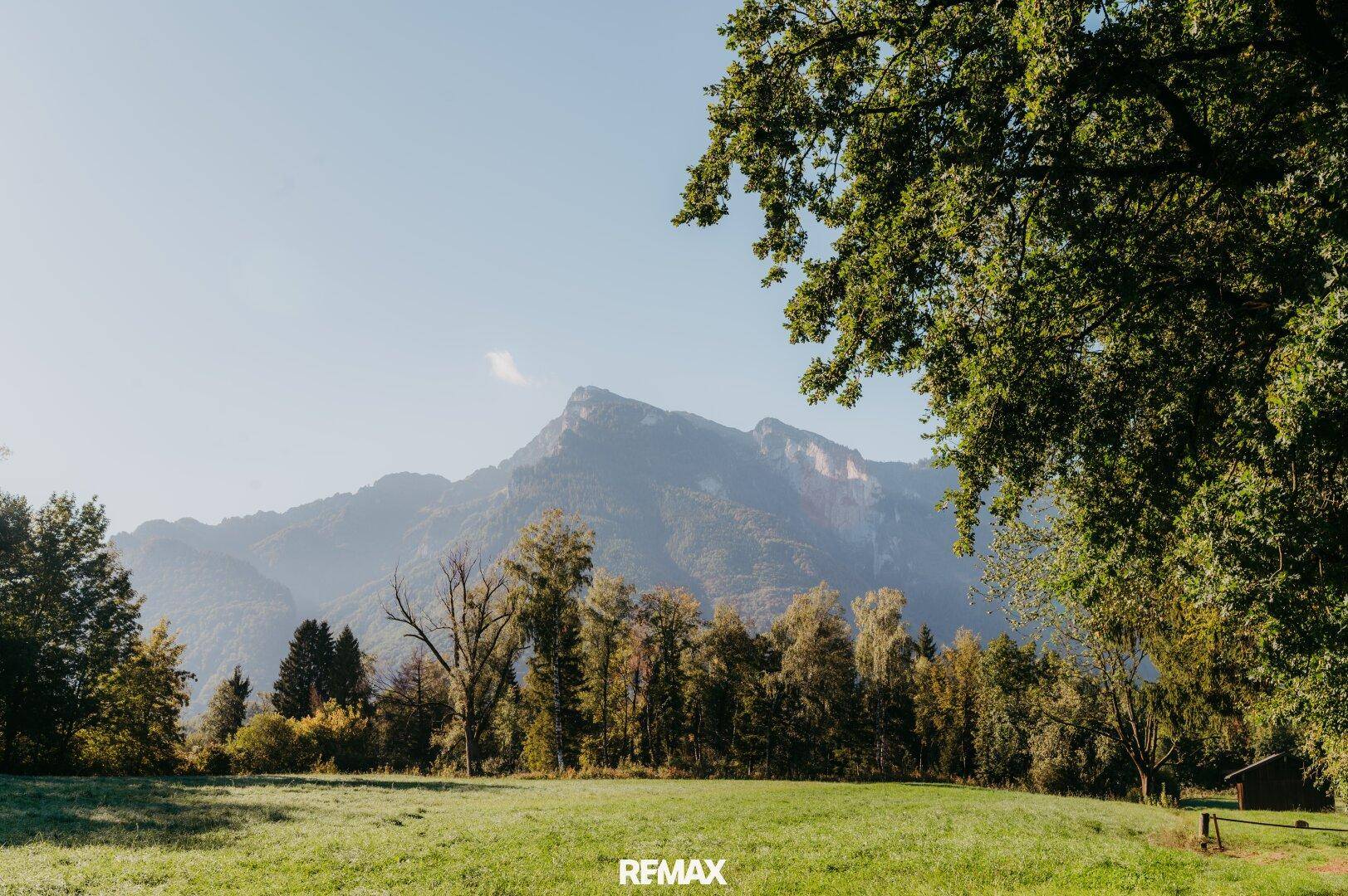 Blick auf den Untersberg