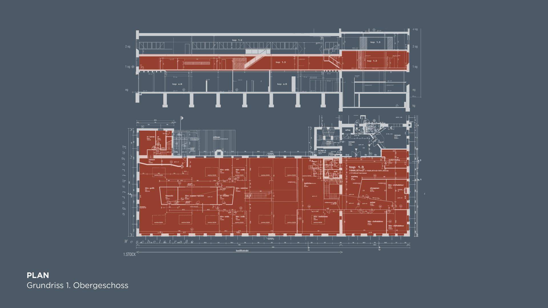MODERNES, EINZIGARTIGES BÜROLOFT – další