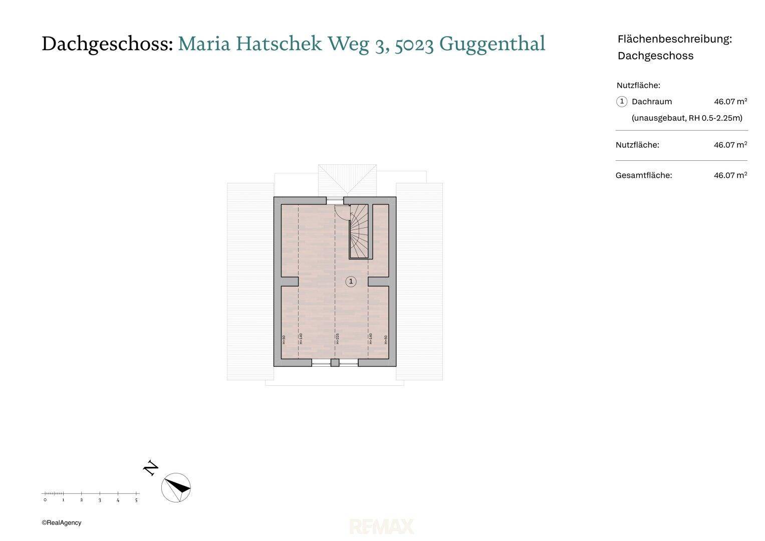 Grundriss Dachgeschoss