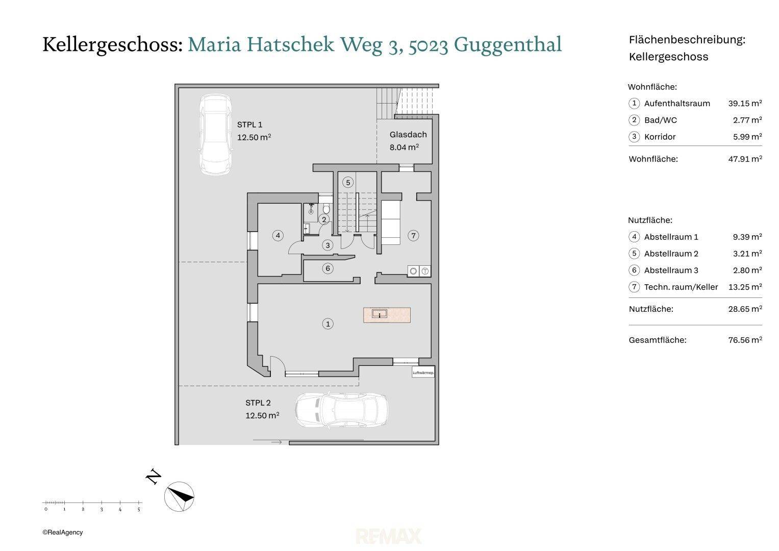 Grundriss Kellergeschoss