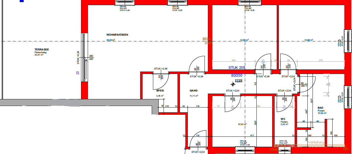 Neubau-OG Wohnung Bergheim: Erstbezug mit Lift &amp; Top-Anbindung - Ansicht 3