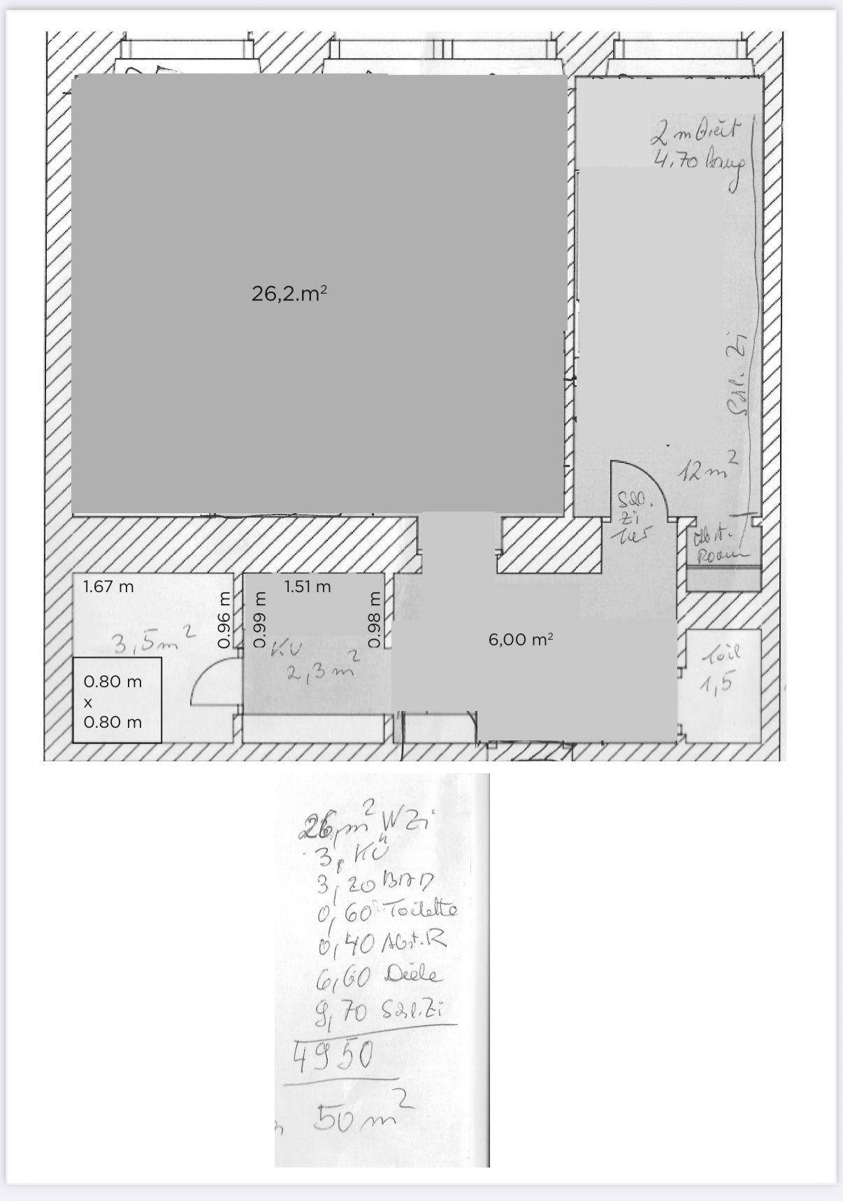Gepflegte 2-Zimmer-Wohnung (ca. 50 m²) in guter Lage – Nähe Rennweg &amp; Belvedere in 1030 Wien - Ansicht 5