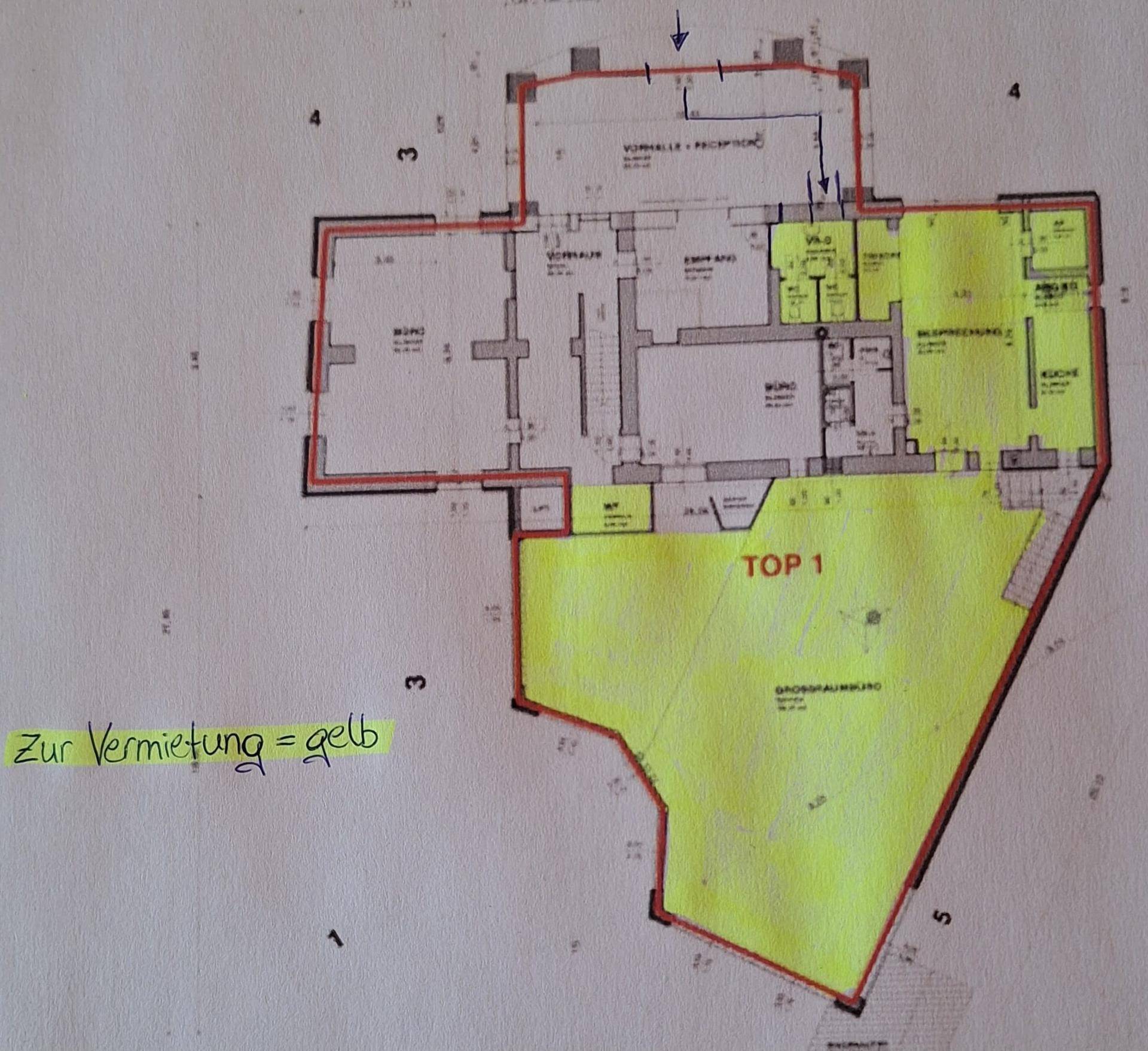 Vielseitige Büro- oder Praxisfläche mit 260 m² in Aschbach-Markt zu vermieten Großzügig. Barrierefrei. Sofort verfügbar. - Ansicht 6