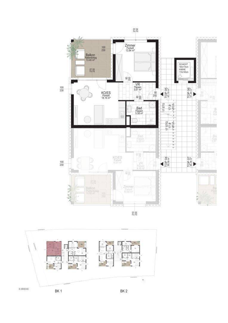 Urbanes Lebensgefühl trifft architektonische Eleganz; In Geidorf zuhause – wohnen, wo Graz am schönsten ist! - Ansicht 6