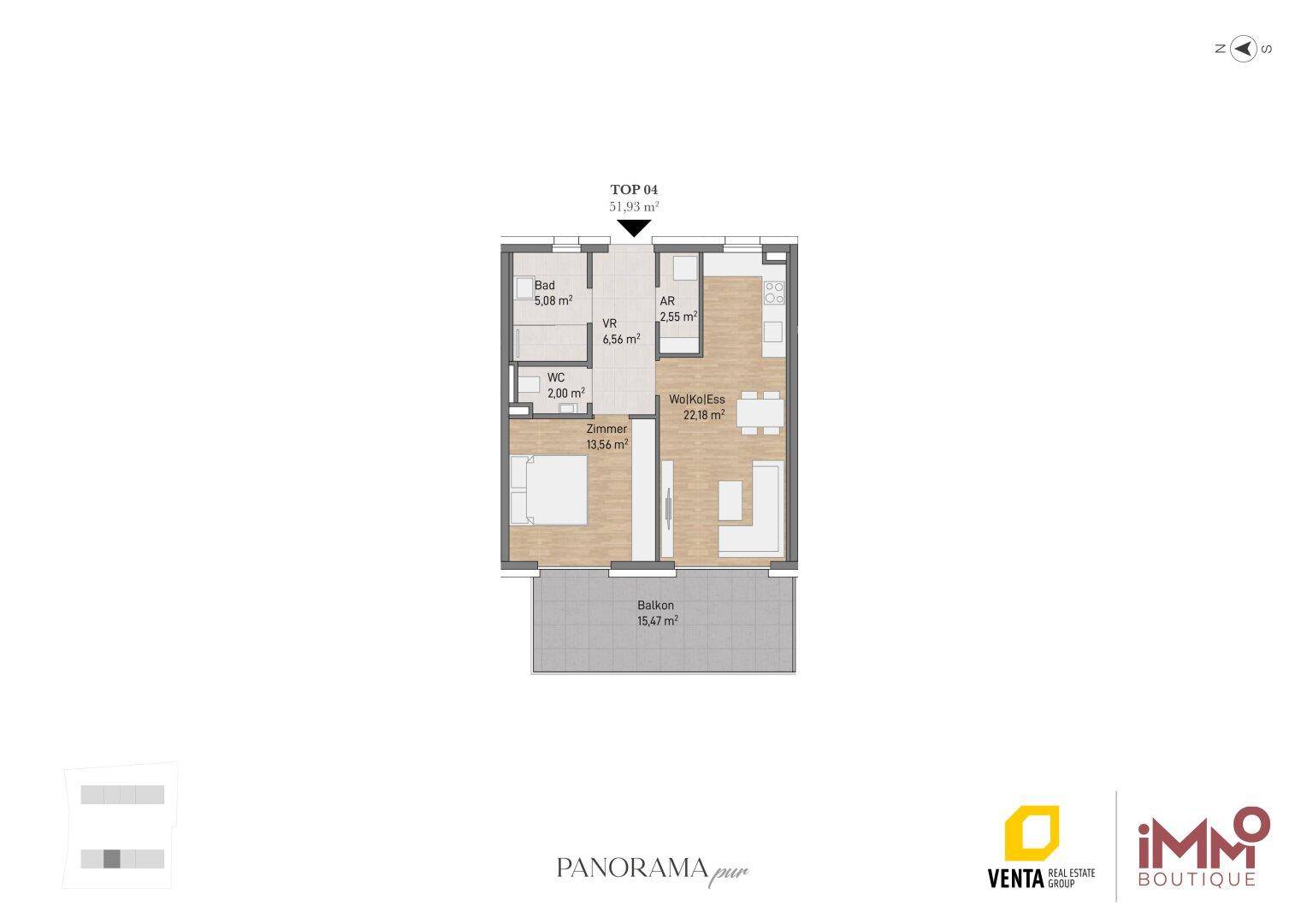 Panorama Pur - Wohnen in Graz Waltendorf - 8,5% Baustartaktion! - Ansicht 5