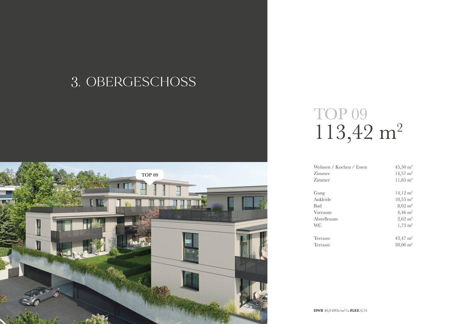 Panorama Pur - Exklusives Wohnen mit Weitblick über die Stadt Graz! -8,5% Baustartaktion! - Ansicht 5