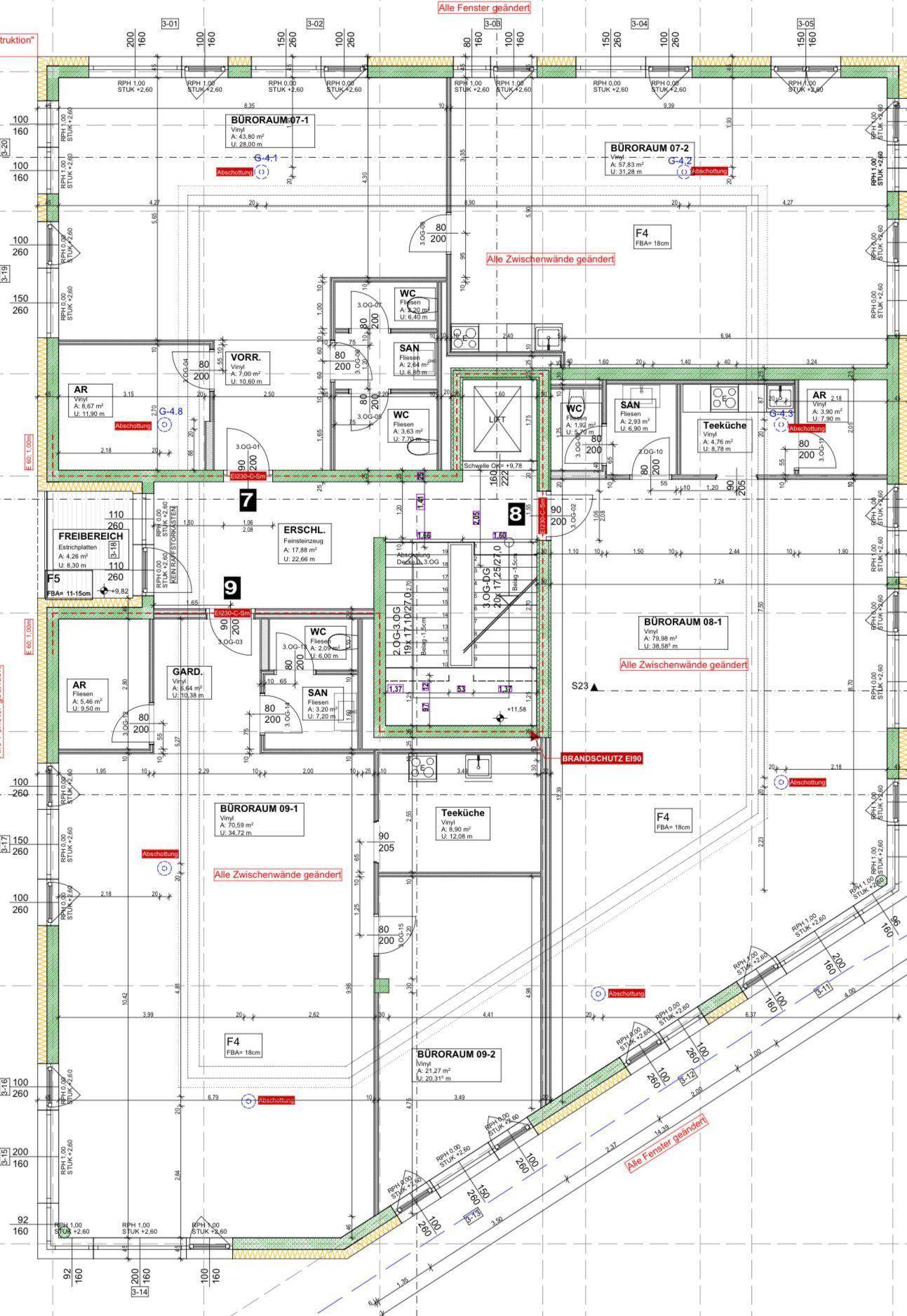 Büroflächen 93 m² + 118 m² + 126 m² +187 m² // Keine Maklerprovision - direkte Vermietung durch den Eigentümer // 4x hochwertige Büros verfügbar - ab 01.07.2026 - Widok 4