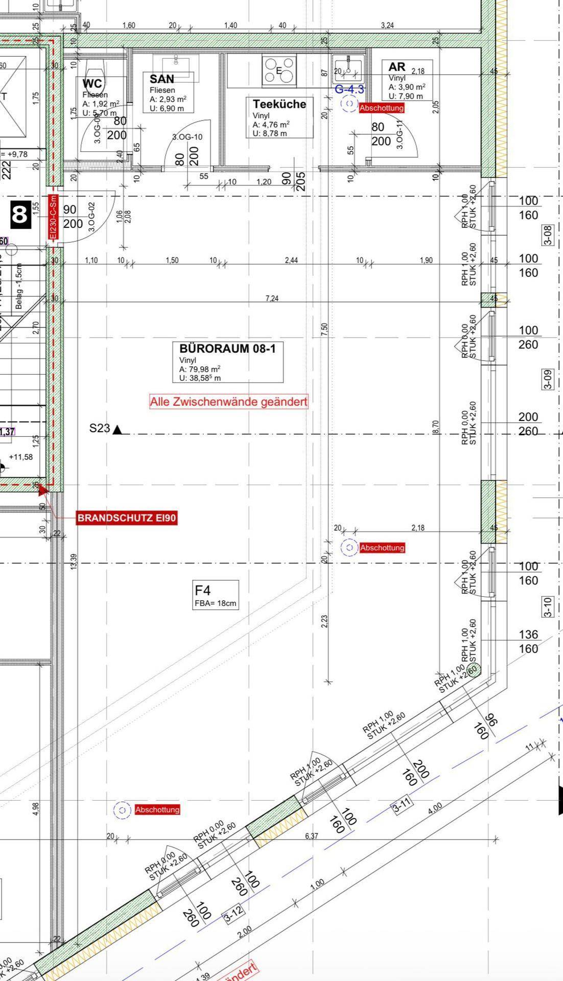 Büroflächen 93 m² + 118 m² + 126 m² +187 m² // Keine Maklerprovision - direkte Vermietung durch den Eigentümer // 4x hochwertige Büros verfügbar - ab 01.07.2026 - Widok 6